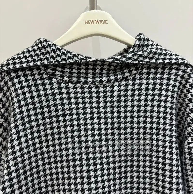 Dior Dior Black Cashmere Houndstooth Long Sleeve Sweater . Size S / US 4 / IT 40 - 3 Thumbnail