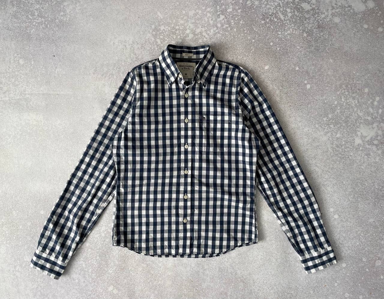 Abercrombie & Fitch × If Six Was Nine × Vintage Vintage Abercrombie & Fitch Shirts Patchwork Logo Y2K Rare Size US M / EU 48-50 / 2 - 1 Thumbnail