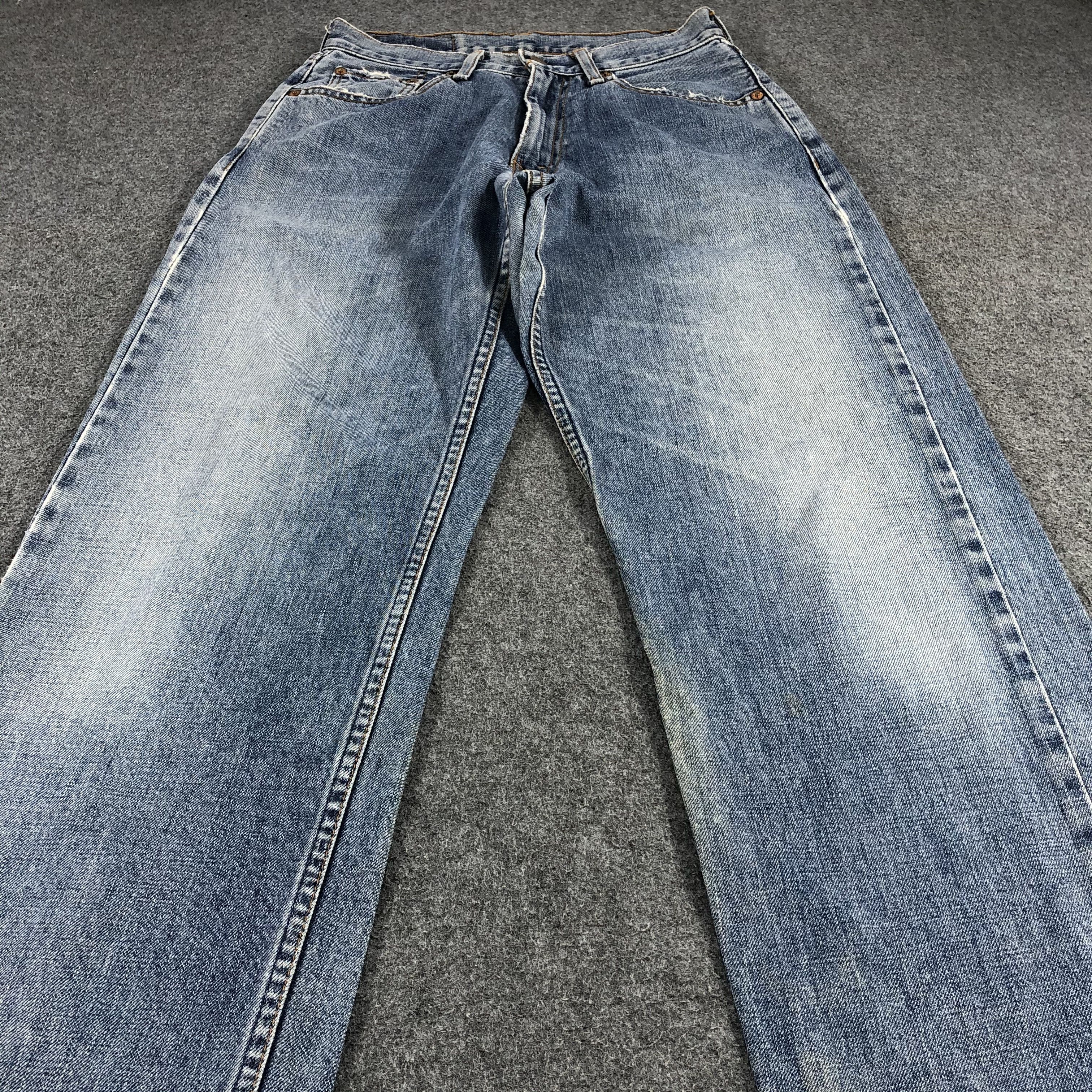Levi's × Vintage Vintage 90s Blue Wash Levis 515 Jeans-JM1467 Size US 28 / EU 44 - 3 Thumbnail
