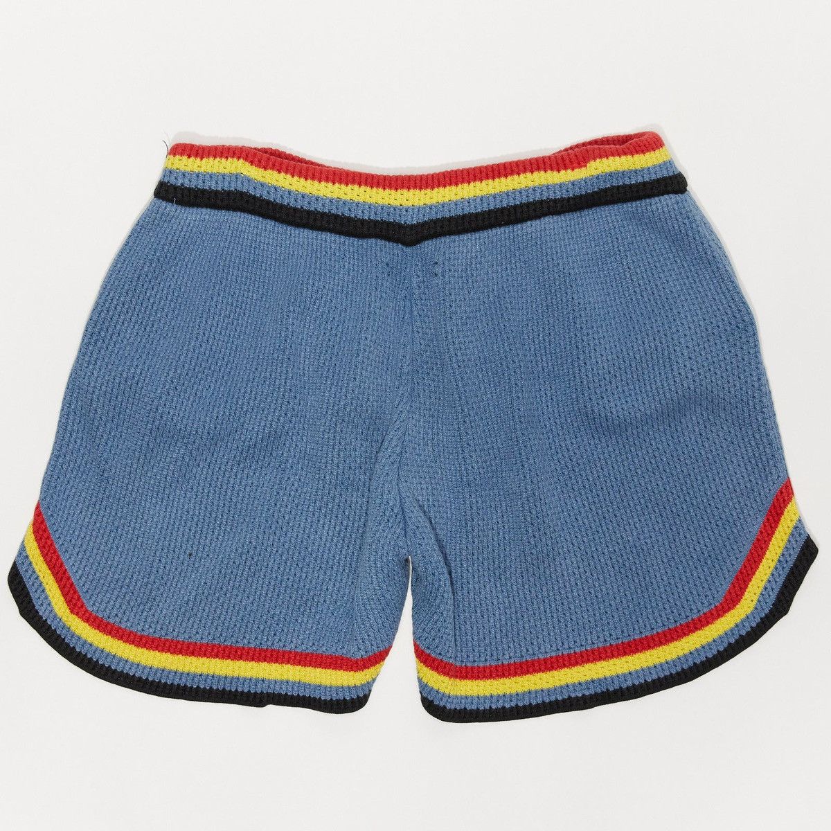 Amiri AMIRI CROTCHED SILK BLEND BASKETBALL SHORTS Size US 34 / EU 50 - 2 Thumbnail