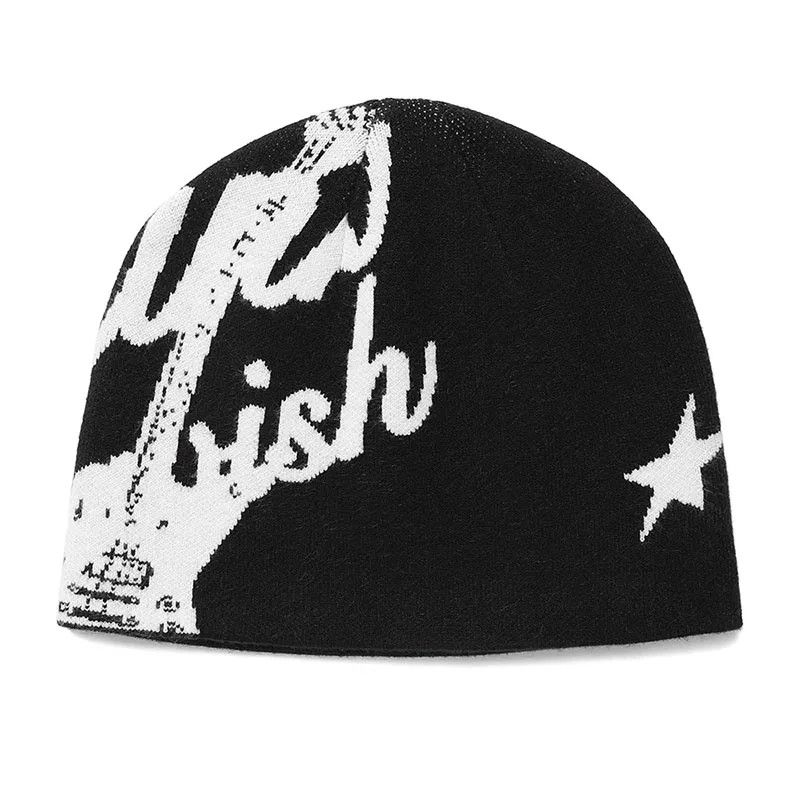 Other Winter Knit Hip Hop Hat Size ONE SIZE - 1 Thumbnail