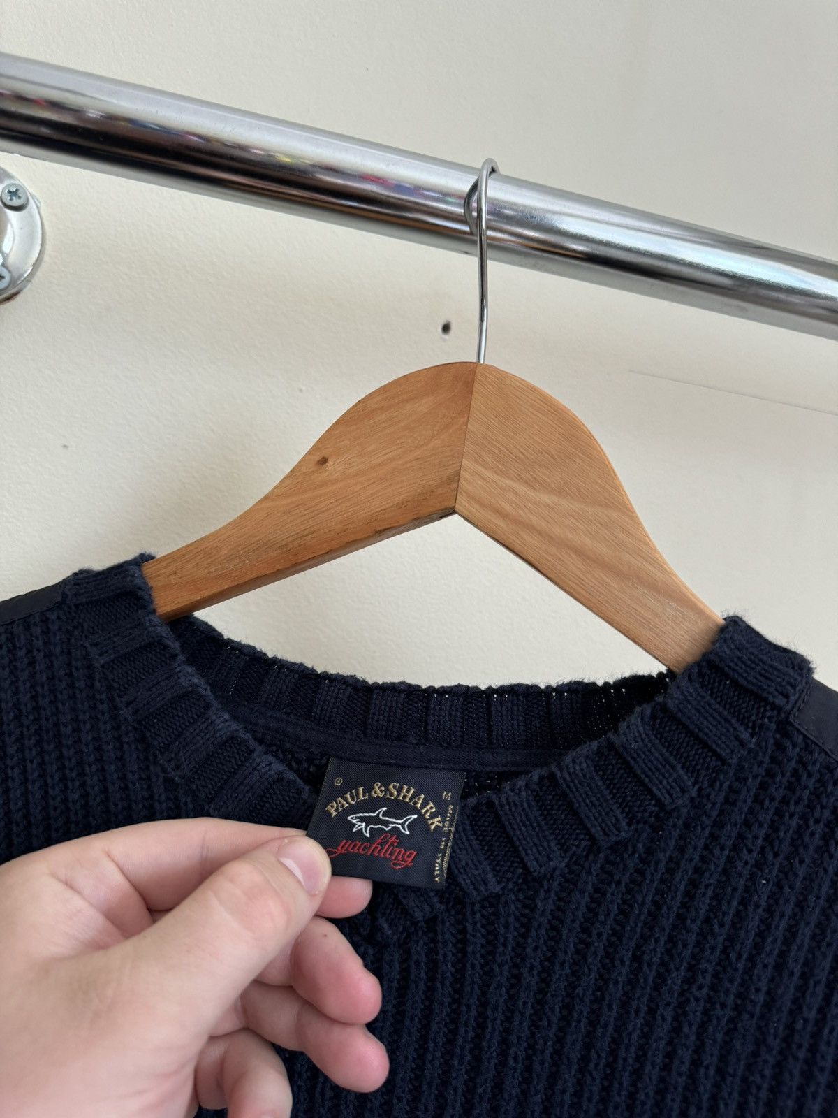 Paul & Shark × Vintage Paul & Shark Vintage Sweater Blue Tab Size US M / EU 48-50 / 2 - 3 Thumbnail