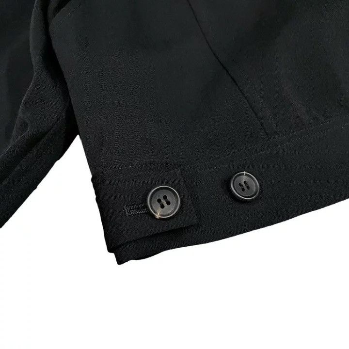 ジャケット・アウター Yohji Yamamoto Wool Short Jacket 2/60 WOOL GABARDINE MA-1 BLOUSON – THE SHOP YOHJI YAMAMOTO