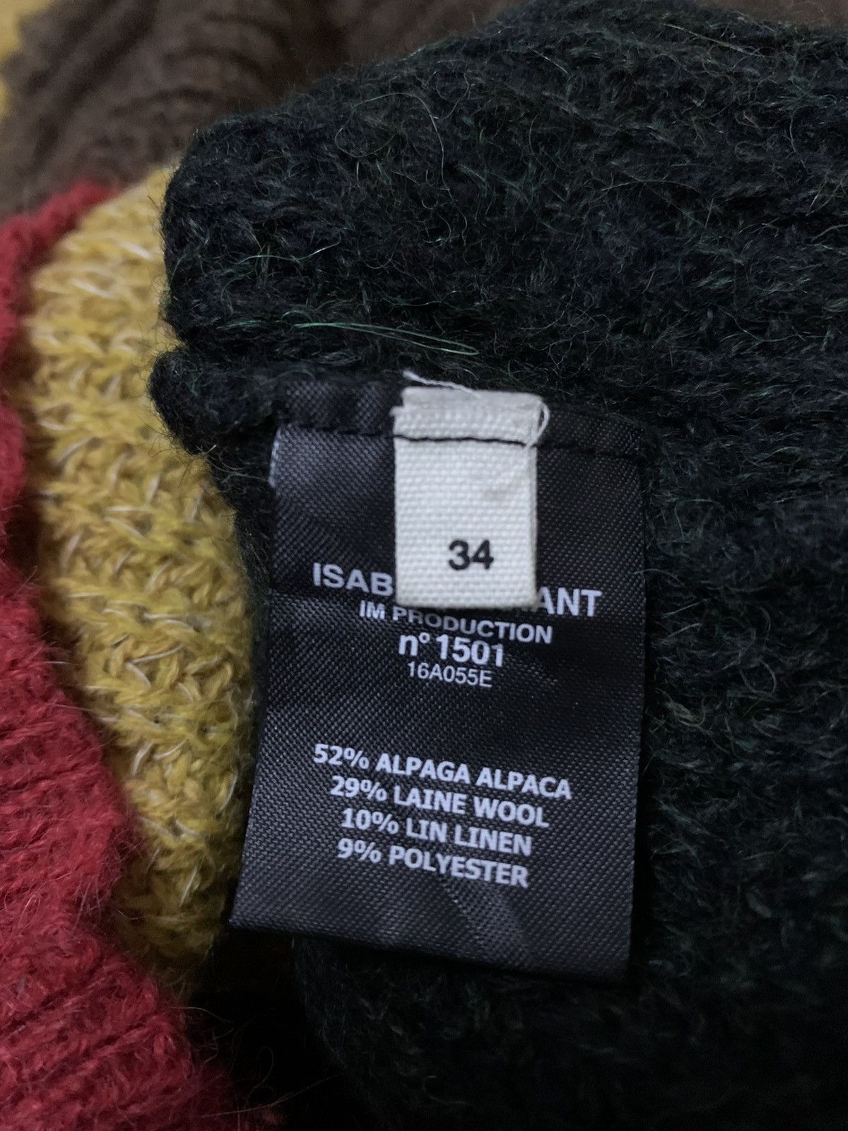Isabel Marant Etoile 💥Isabel Marant Mohair Colorblock Knitwear Sweater Size M / US 6-8 / IT 42-44 - 8 Thumbnail