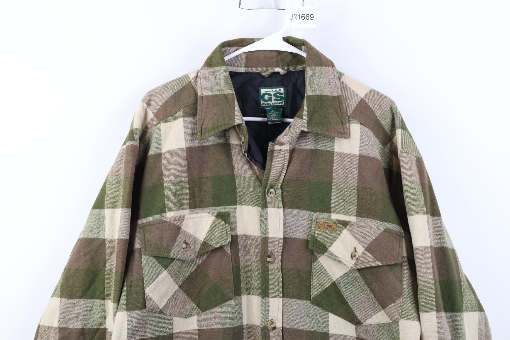 Vintage Vintage 90s Y2K Streetwear Flannel Shirt Jacket Jac Shirt Size US L / EU 52-54 / 3 - 2 Thumbnail