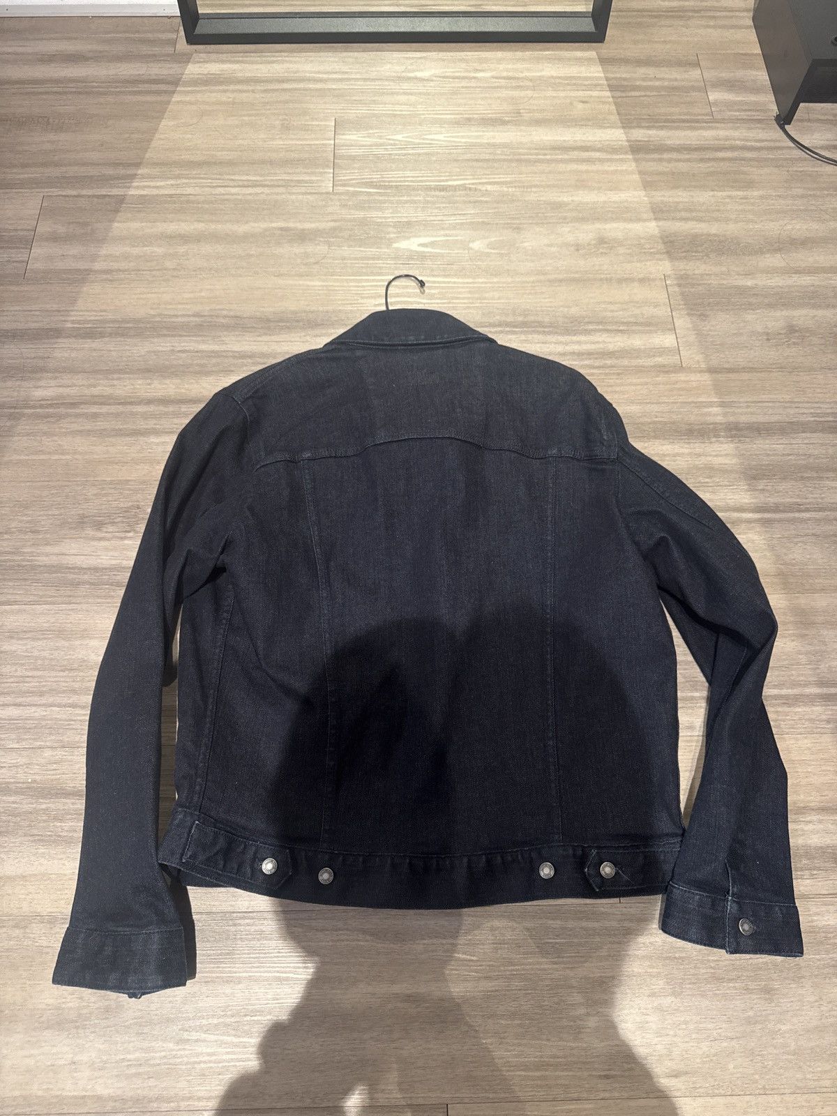 Hugo Boss Hugo Boss Navy Denim Jacket Size US M / EU 48-50 / 2 - 2 Thumbnail