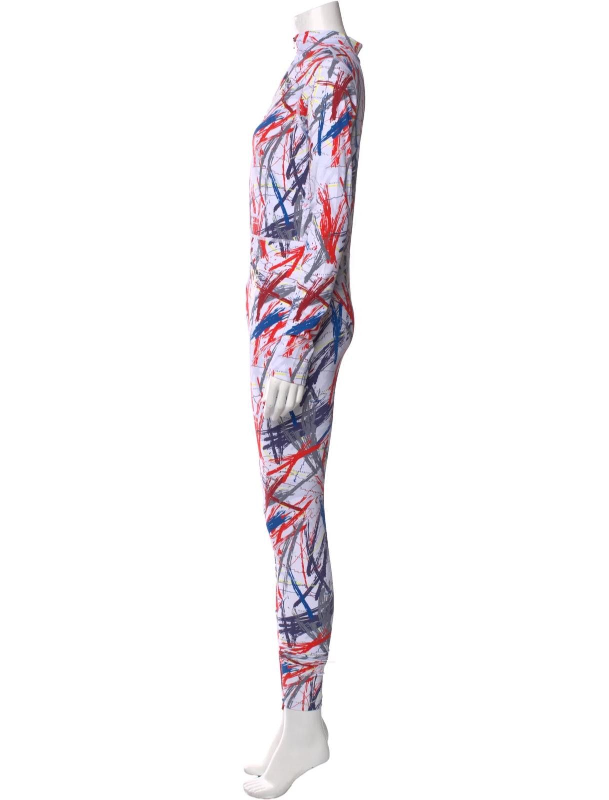 Other Marcell Von Berlin Printed Jumpsuit Size: M Size 32" / US 10 / IT 46 - 2 Thumbnail