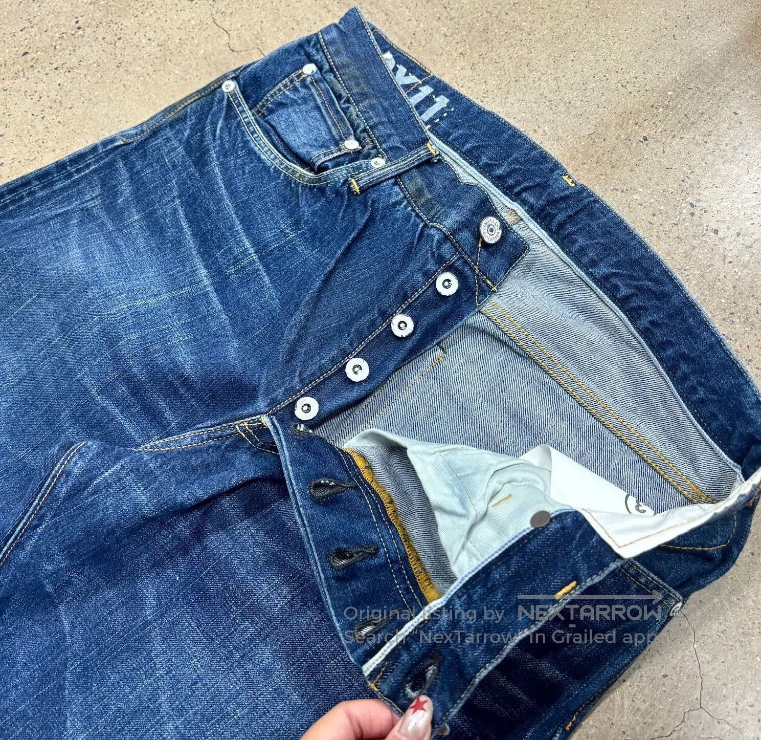 Visvim Visvim Dry11 Distressed Denim Pants Size 3. Size US 44 / EU 60 - 7 Thumbnail