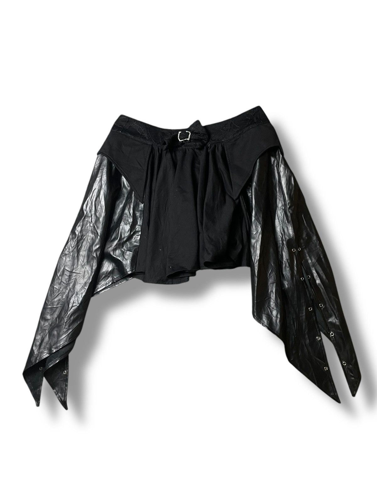 Japanese Brand × Vintage BLOOD STORM Cyber Punk Mini Skirt (104) Size 29" - 8 Thumbnail