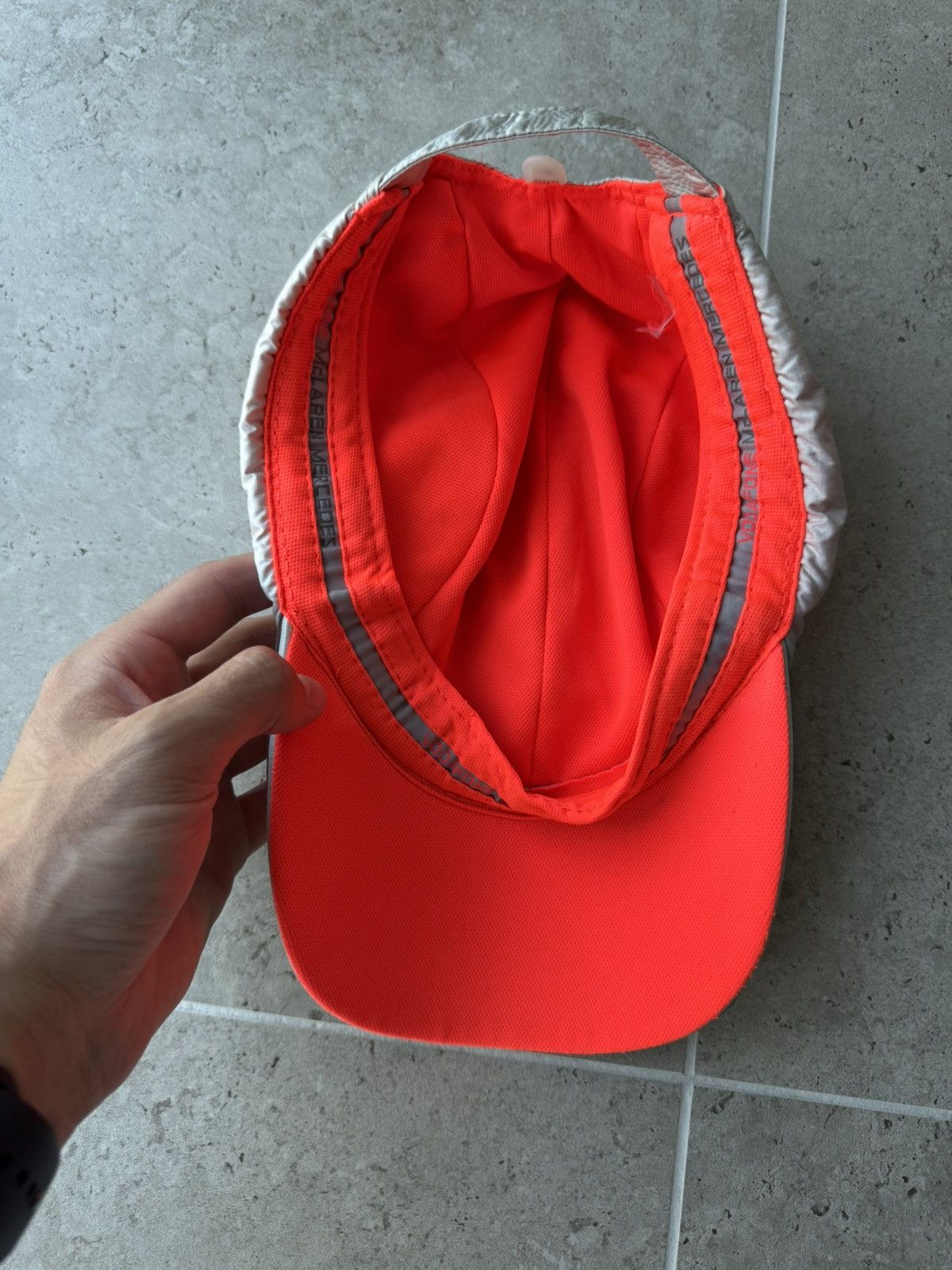 Vintage Vintage Vodafone McLaren Mercedes Racing Cap Hat f-1 Size ONE SIZE - 5 Thumbnail
