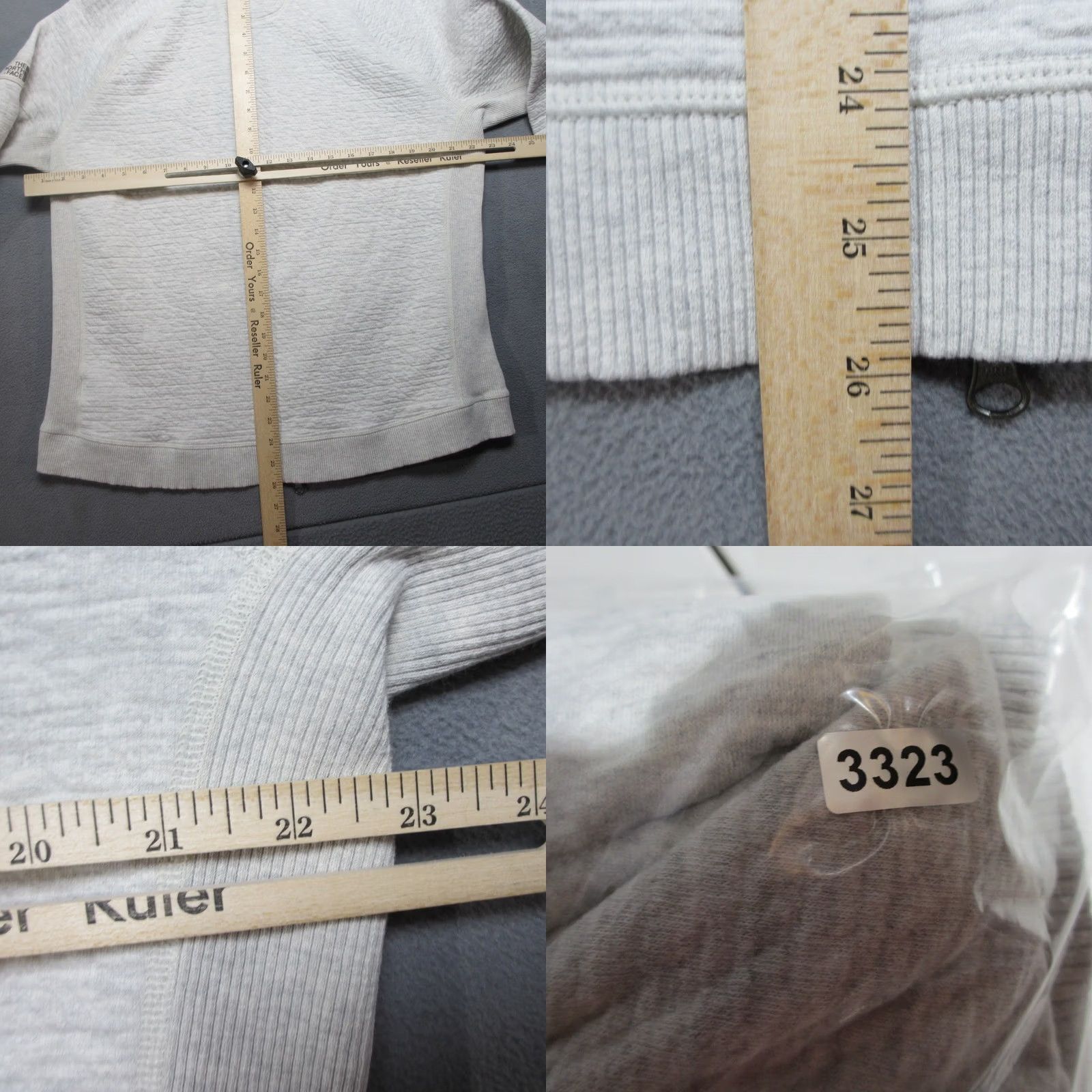 The North Face The North Face Jacket Womens XL Gray Fleece Hooded Regular Fit Winter Full Zip Size XL / US 12-14 / IT 48-50 - 9 Thumbnail