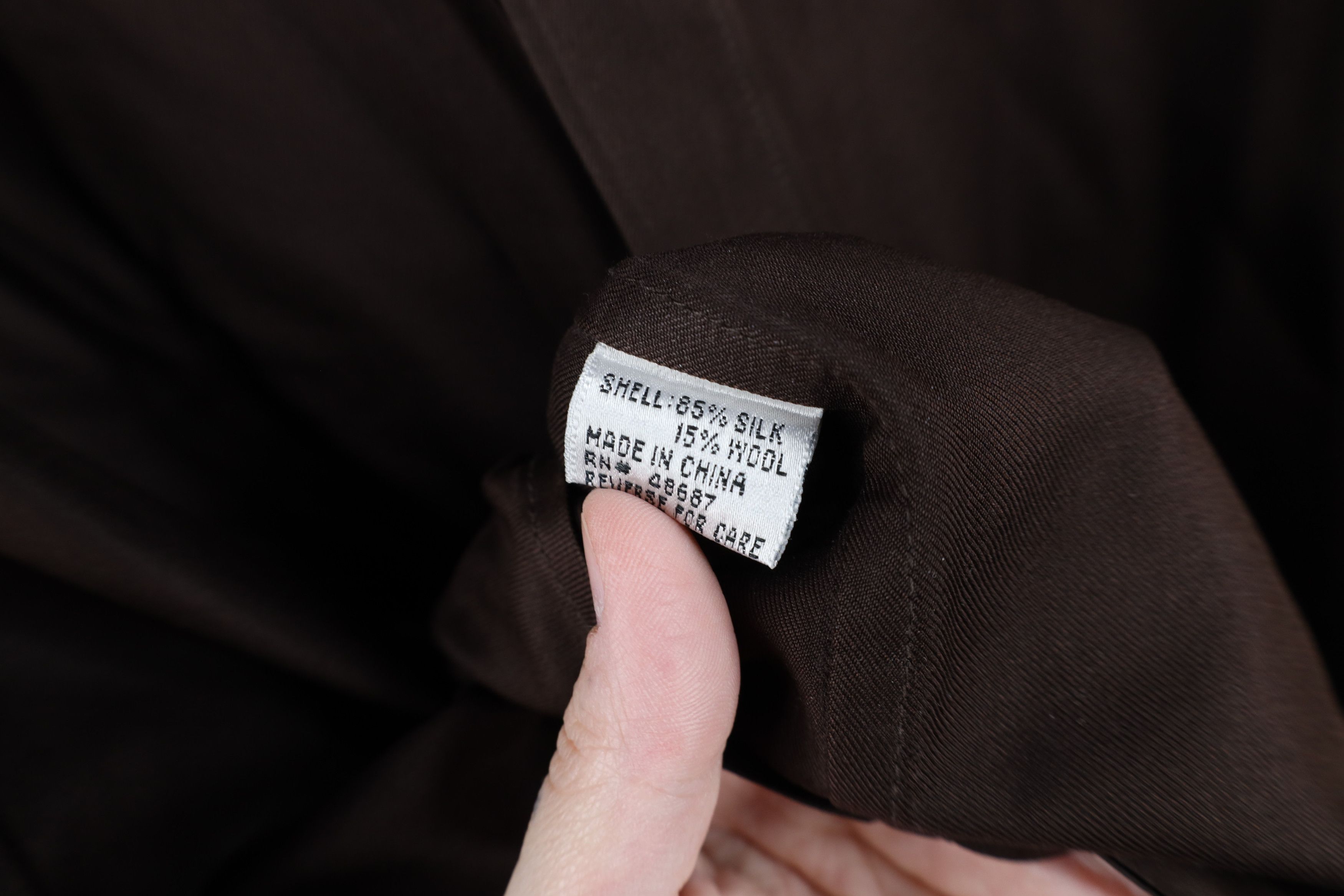 Vintage Vintage 90s Streetwear Wool Blend Collared Button Shirt Size US XL / EU 56 / 4 - 11 Thumbnail