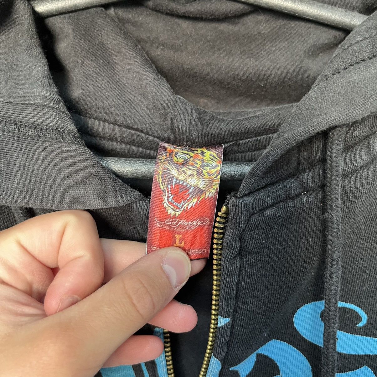 Ed Hardy × Vintage Vintage zip hoodie Ed Hardy Size US L / EU 52-54 / 3 - 12 Thumbnail