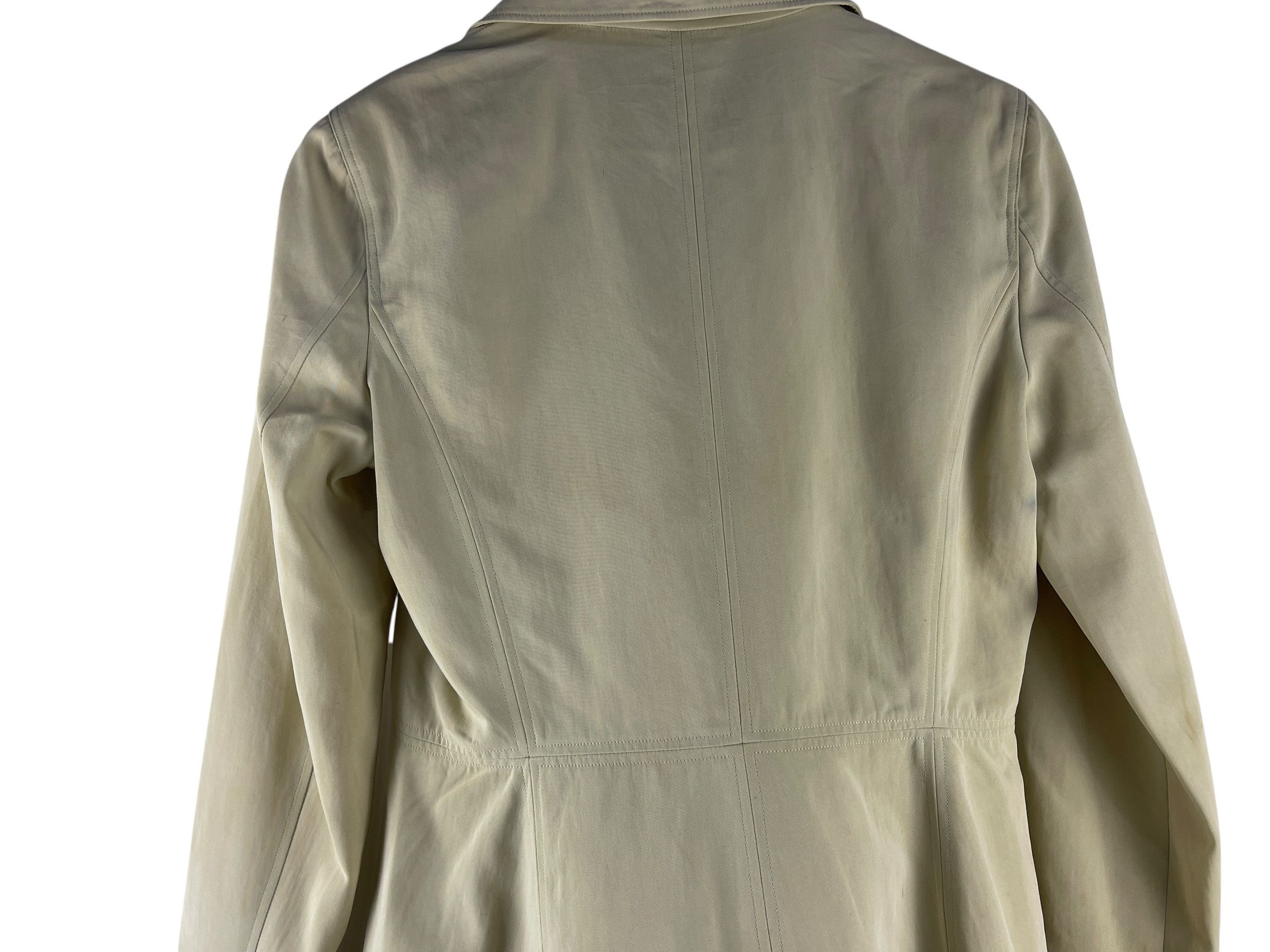 Loewe Vintage LOEWE Tailored Blazer Jacket Cotton Silk Lined Size S / US 4 / IT 40 - 17 Thumbnail