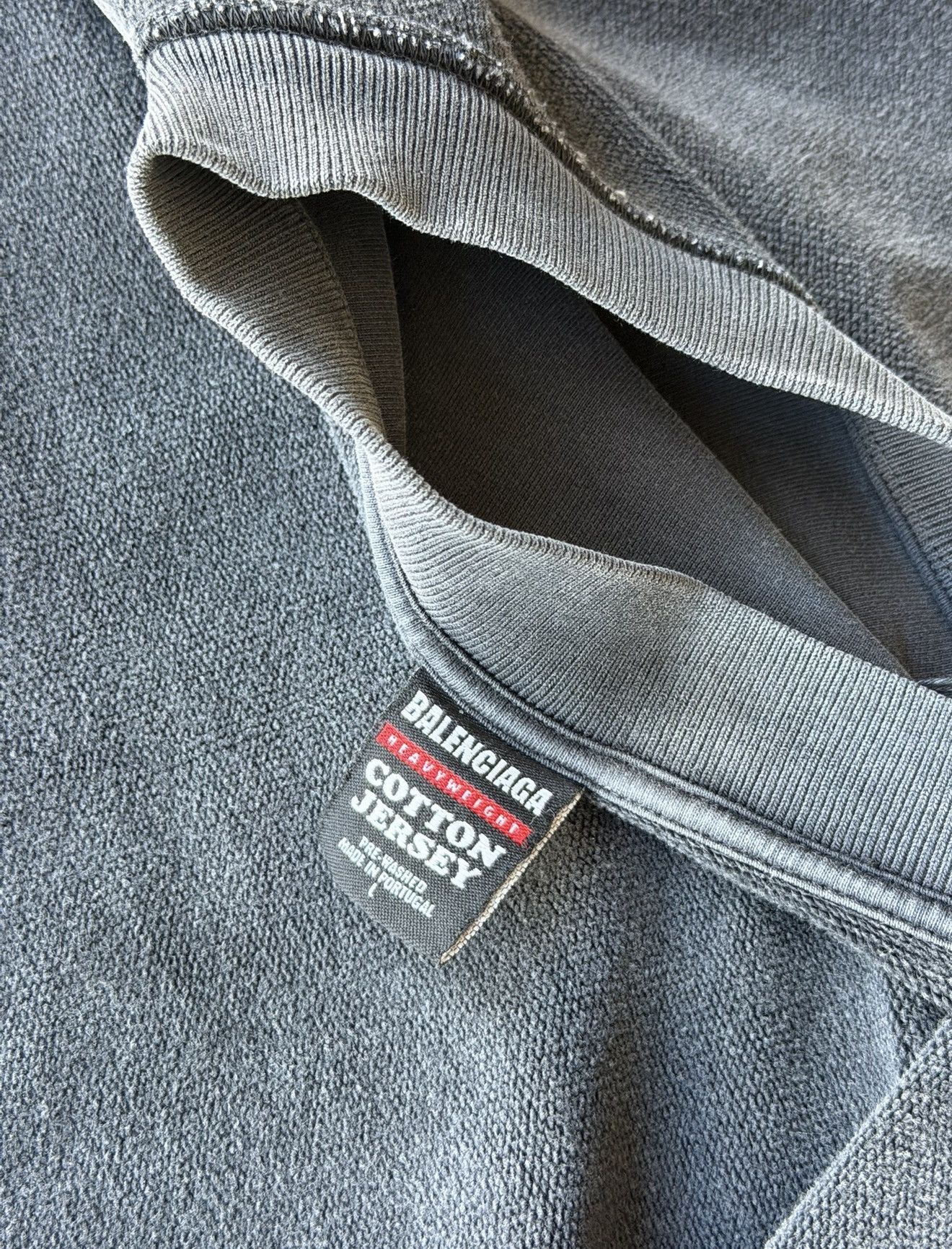 Balenciaga *RARE* BALENCIAGA DEMNA METALHEAD INSIDE OUT CREWNECK LARGE Size US L / EU 52-54 / 3 - 17 Thumbnail