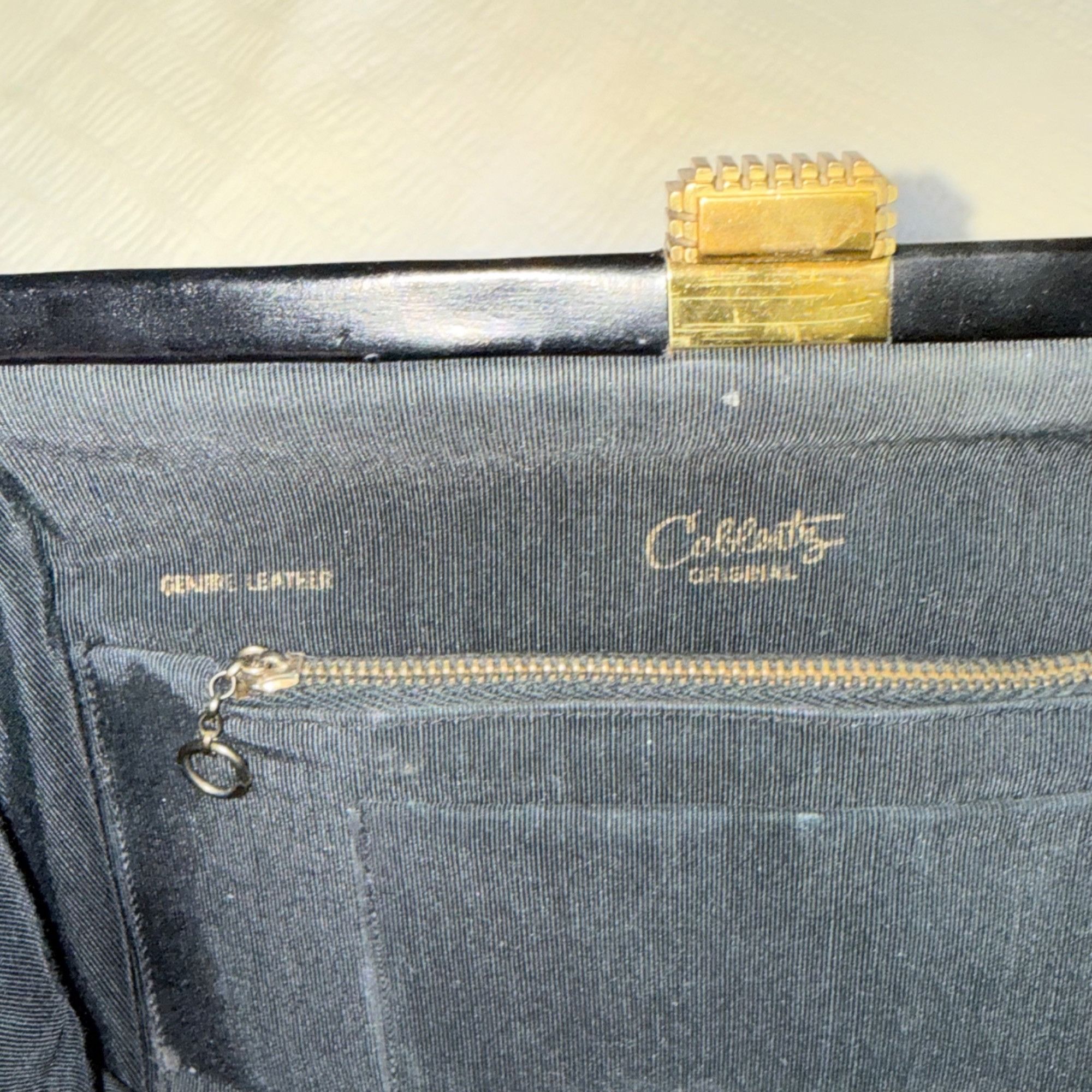 Other Vintage Coblentz Original Leather Handbag - Mid-Century Stru Size ONE SIZE - 6 Thumbnail