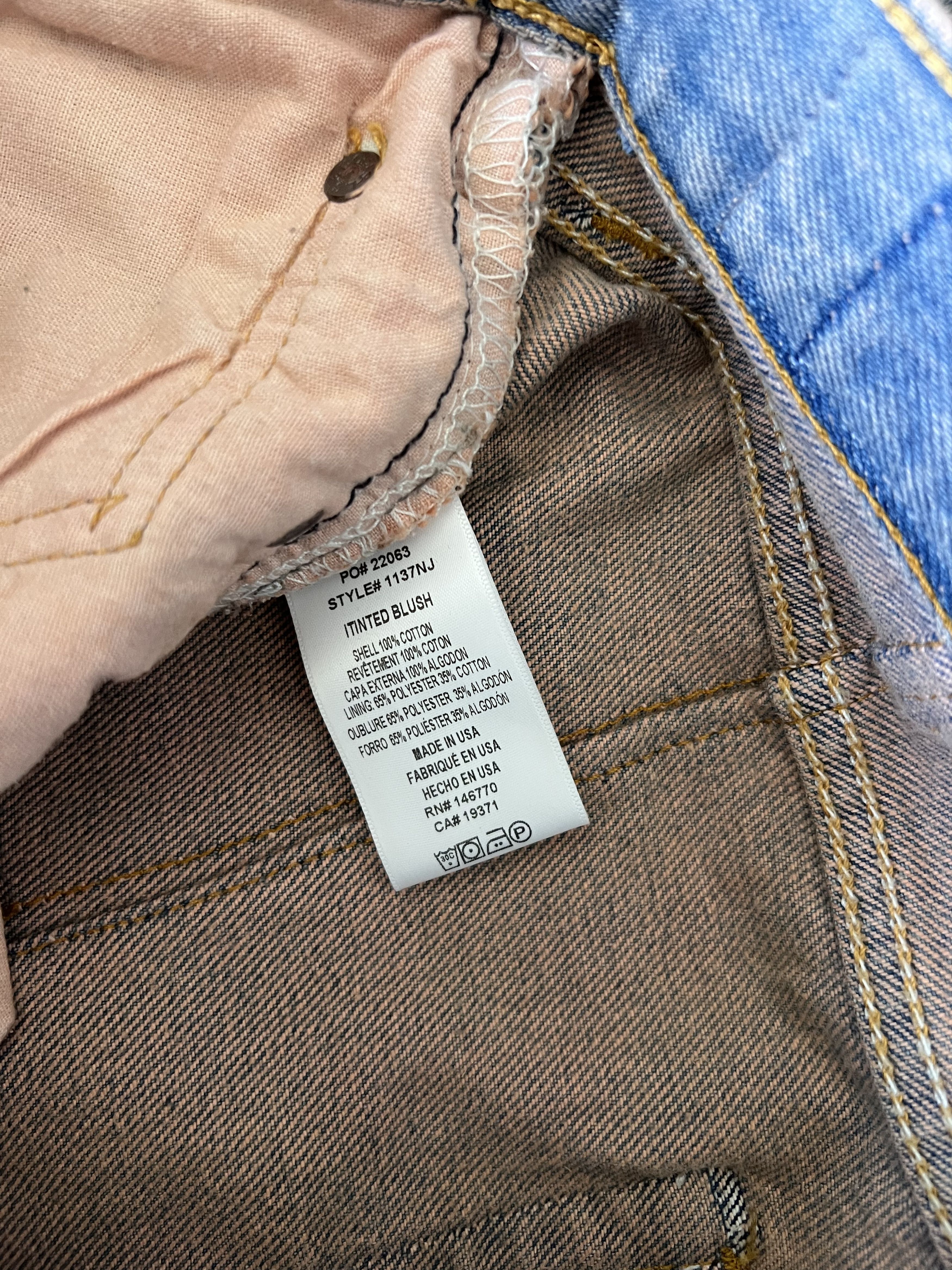 RE/DONE RE/DONE Levi's 90s Jeans in Tinted Blush Size US 31 - 9 Thumbnail