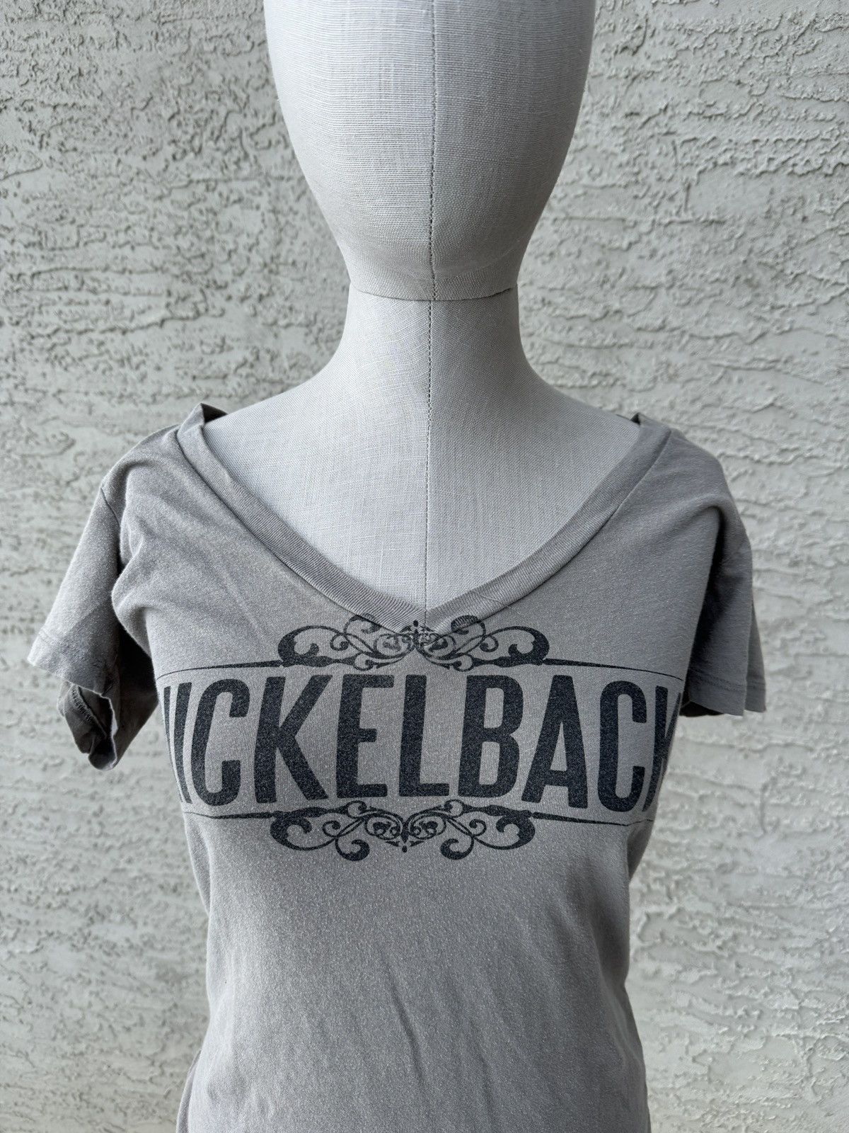Next Level GREY NEXT LEVEL NICKELBACK “THIS MEANS WAR” TOP Size L / US 10 / IT 46 - 2 Thumbnail