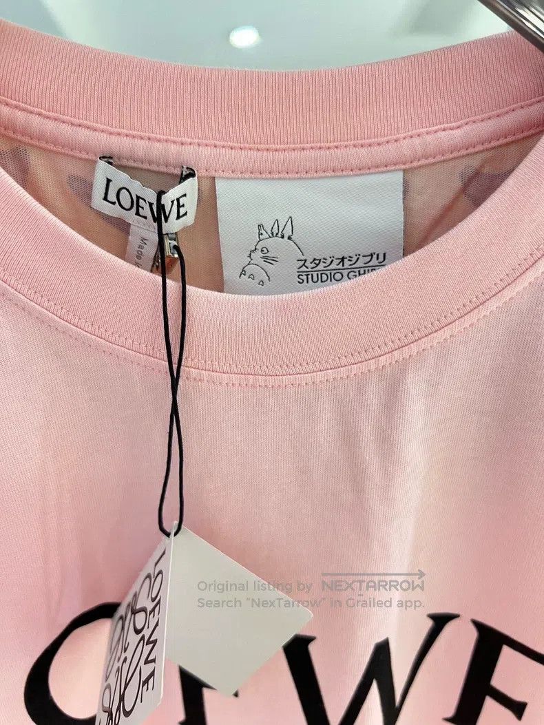 Loewe Loewe My Neighbor Totoro Printed Ribbed Short-Sleeve T-Shi Size US S / EU 44-46 / 1 - 3 Thumbnail