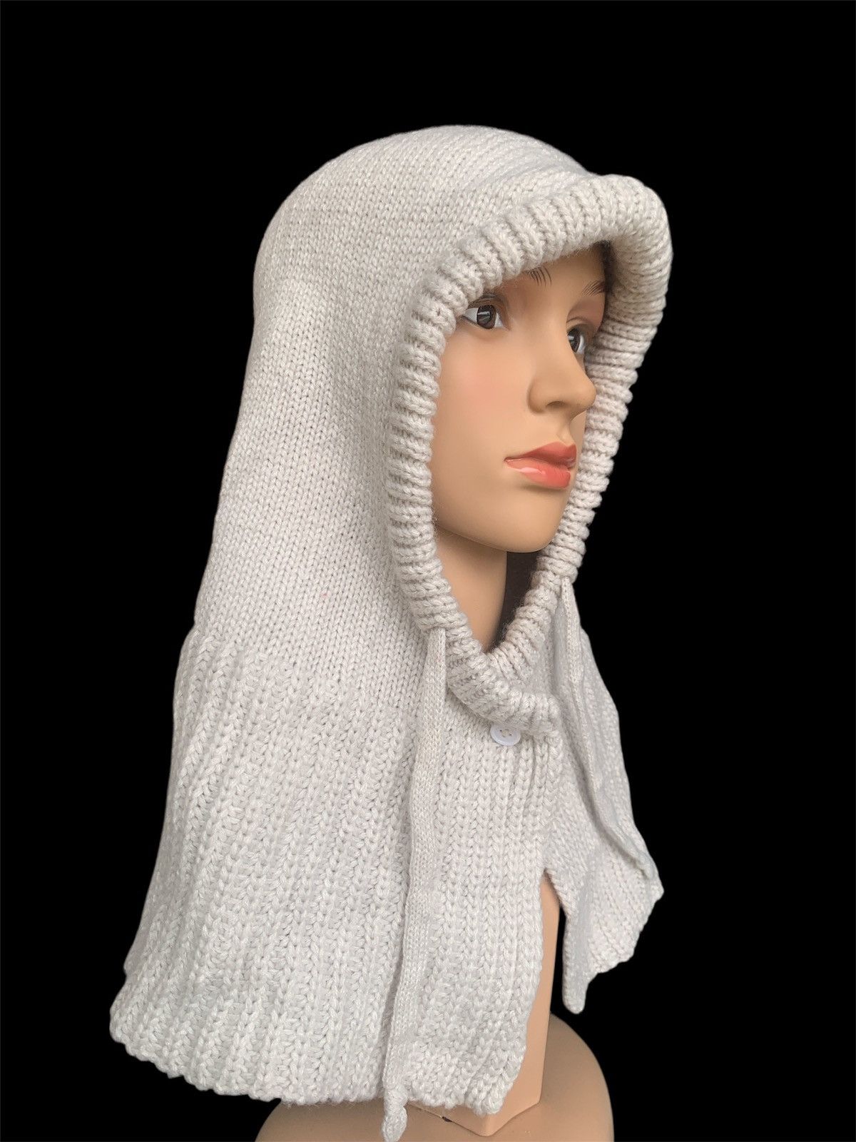 Japanese Brand × Vintage japanese big beanie balaclava Size ONE SIZE - 3 Thumbnail