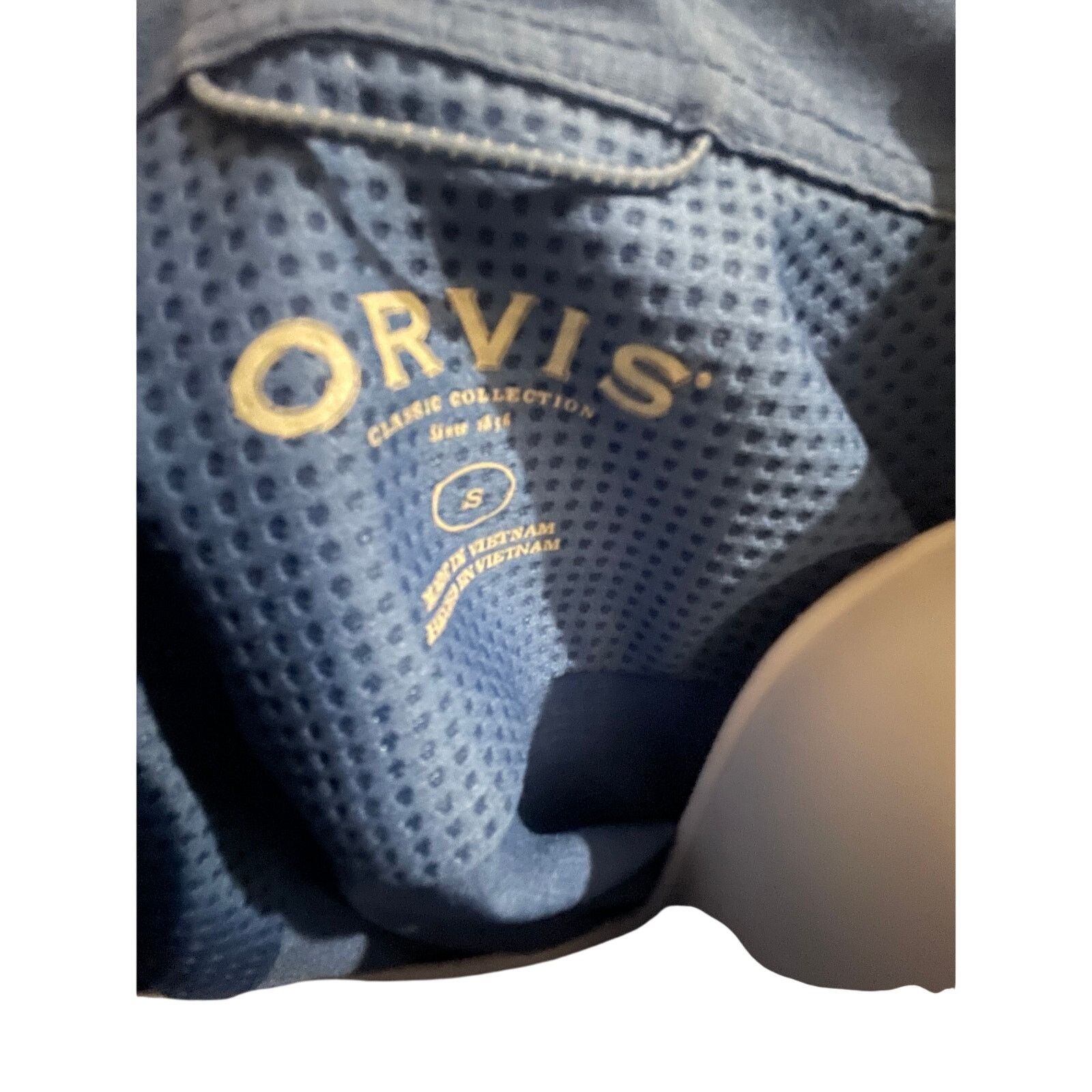Orvis ORVIS Men’s Blue Short Sleeve Shirt (Size S) Size US S / EU 44-46 / 1 - 3 Thumbnail