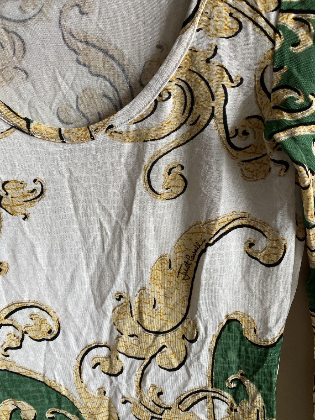 Just Cavalli Just Cavalli Overprinted Longsleeve Size XS / US 0-2 / IT 36-38 - 6 Thumbnail