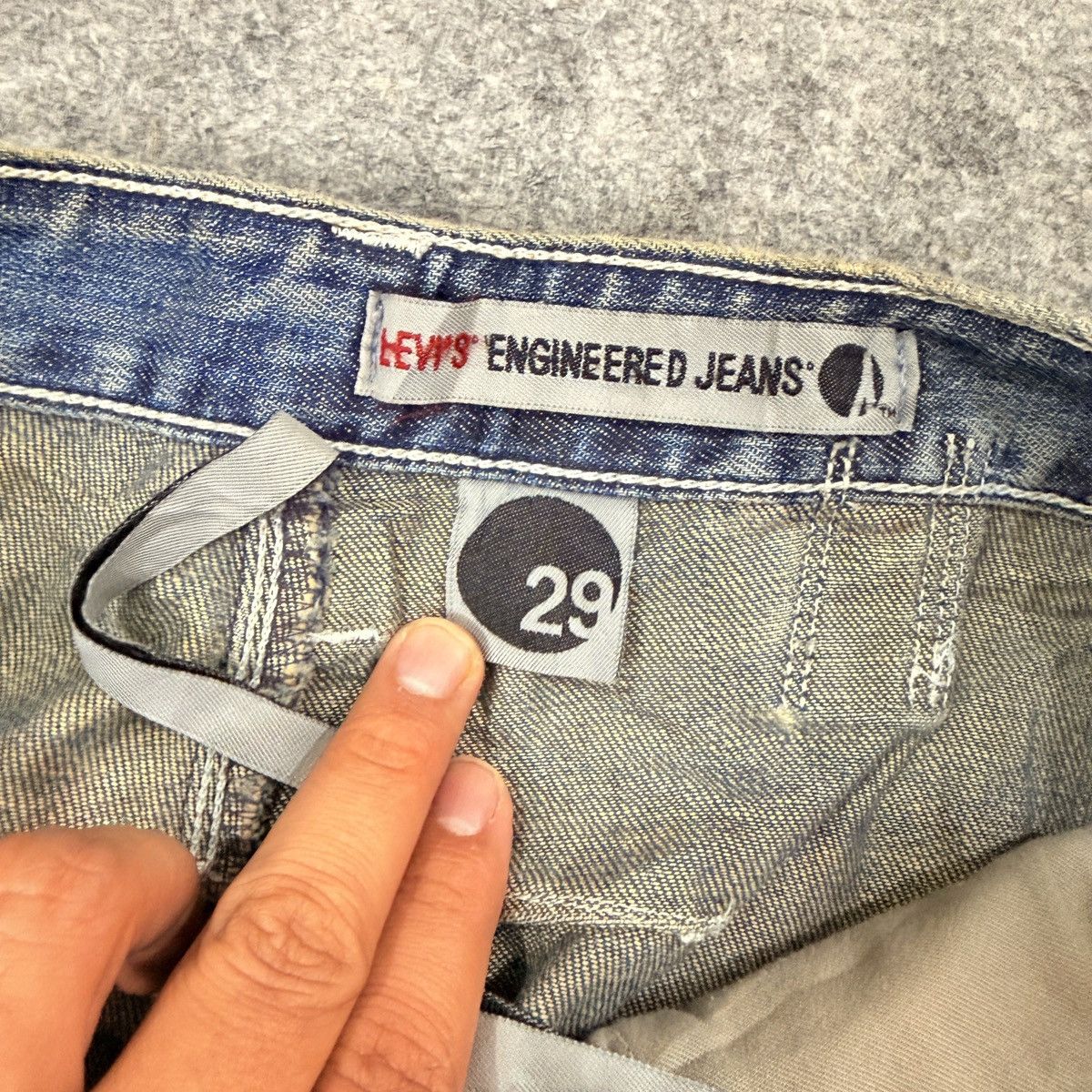 Levi's Vintage Levis Engineered buckle belt jeans Size US 29 - 6 Thumbnail