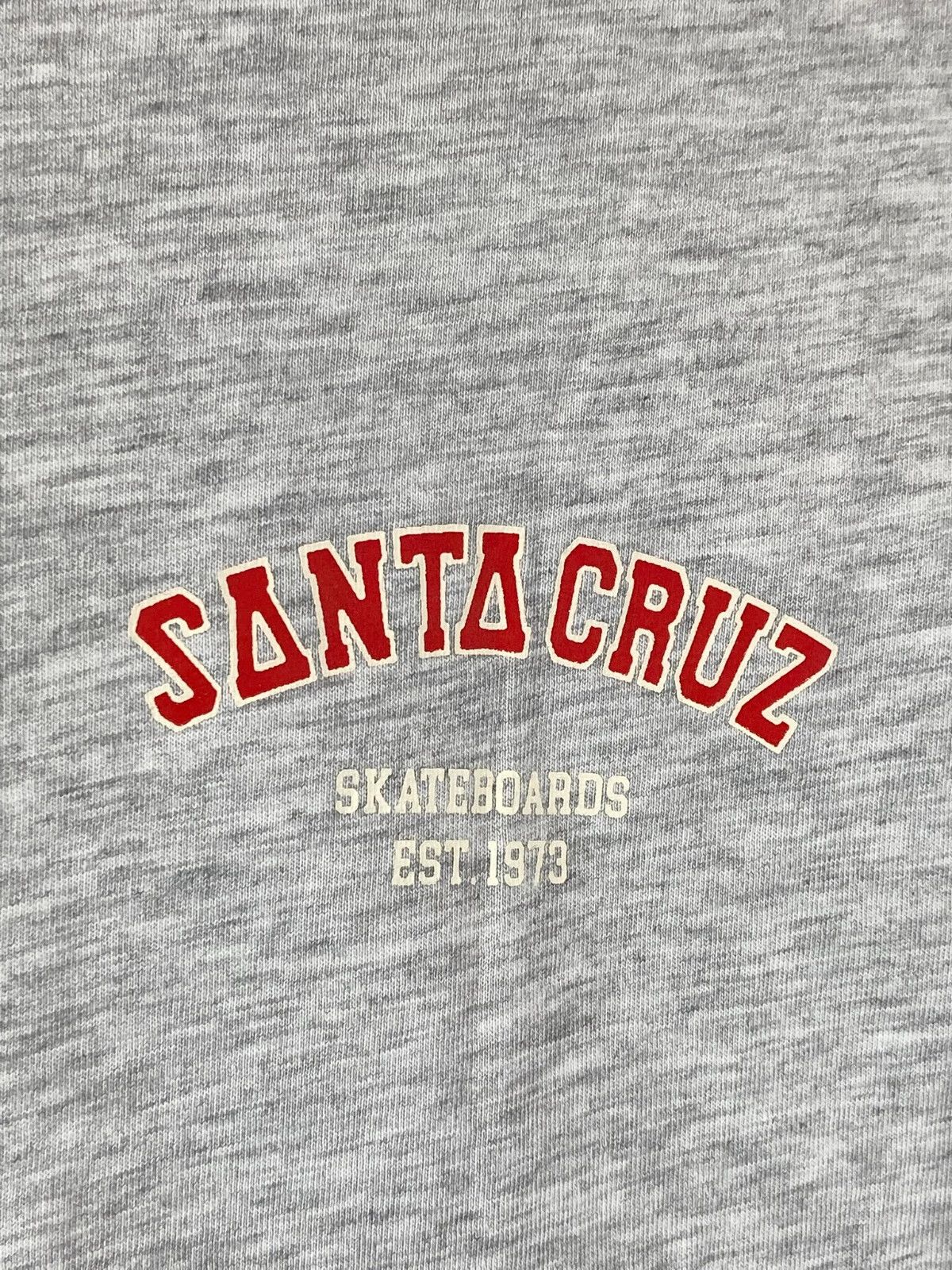 Santa Cruz Skateboards Santa Cruz Grey Tee / Clean Skate Heritage (M) Size US M / EU 48-50 / 2 - 4 Thumbnail