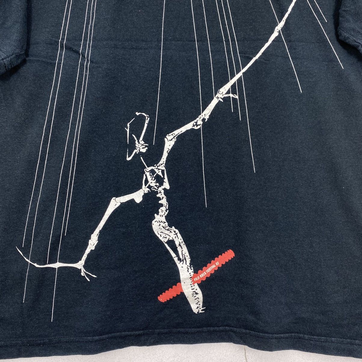 Band Tees Vintage 2003 Fuji Rock Festival Shirt Anvil Skeleton M Y2K Size US M / EU 48-50 / 2 - 5 Thumbnail