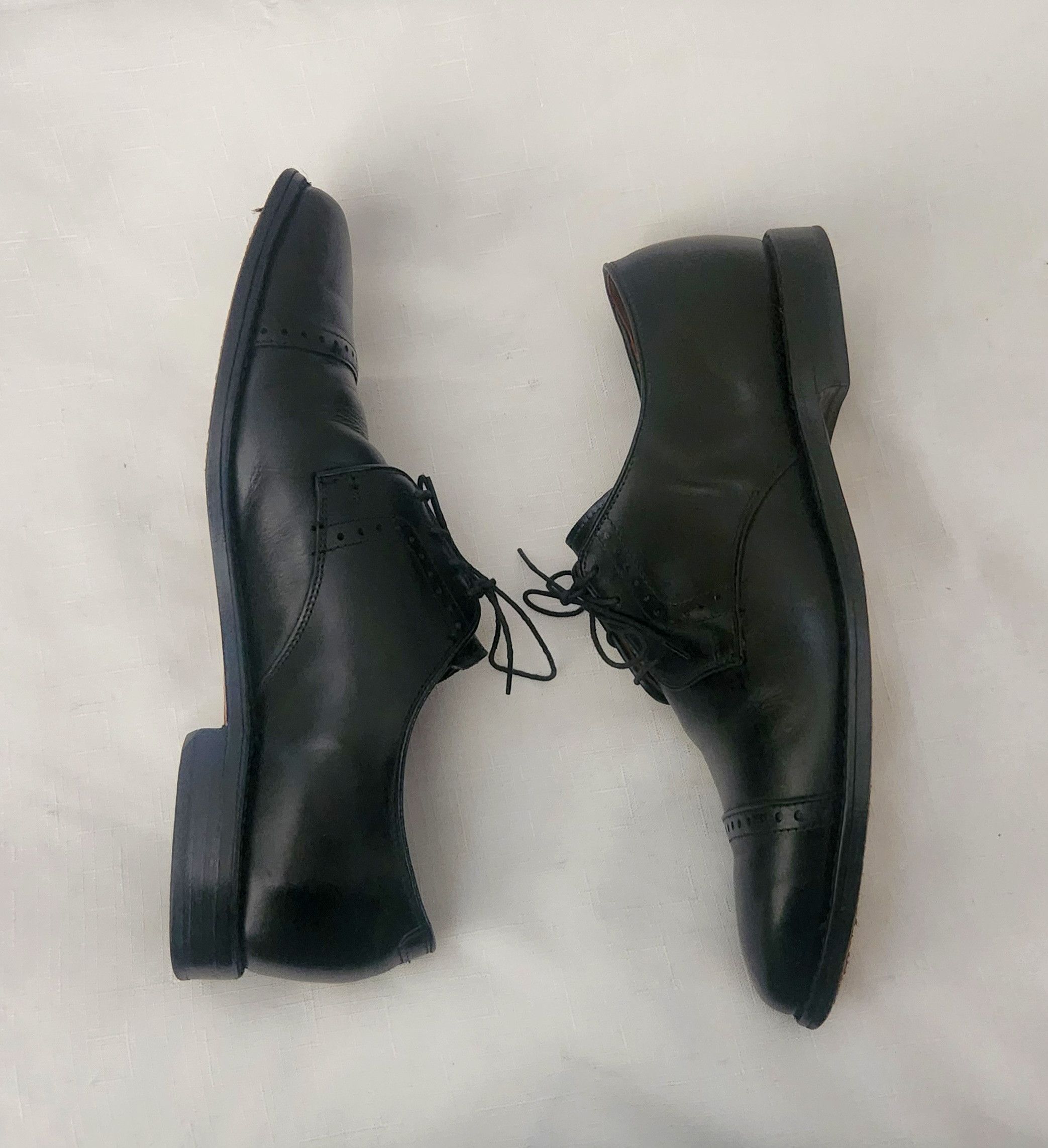 Allen Edmonds ALLEN EDMONDS Clifton Black Men 10.5 E Leather Shoes Cap Toe Size US 10.5 / EU 43-44 - 4 Thumbnail