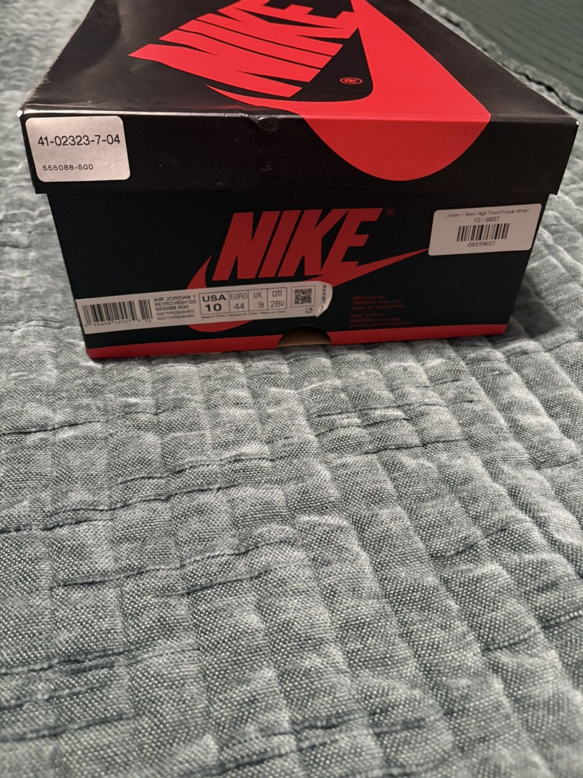 Jordan Brand Air Jordan 1 Court Purple 2.0 Size US 10 / EU 43 - 7 Thumbnail
