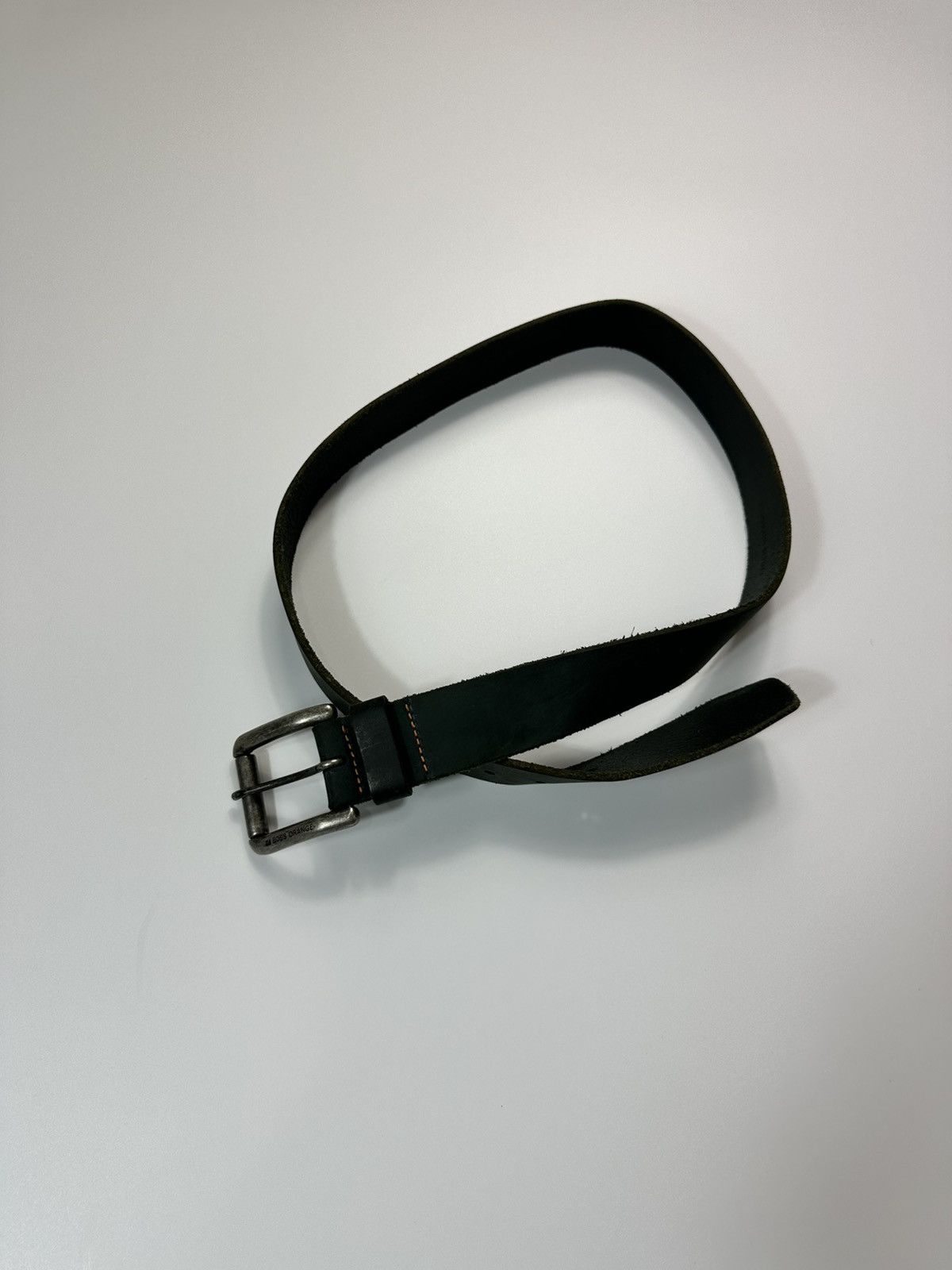 Hugo Boss Hugo Boss leather Classic Belt Made In Italy Green Size ONE SIZE - 1 Thumbnail