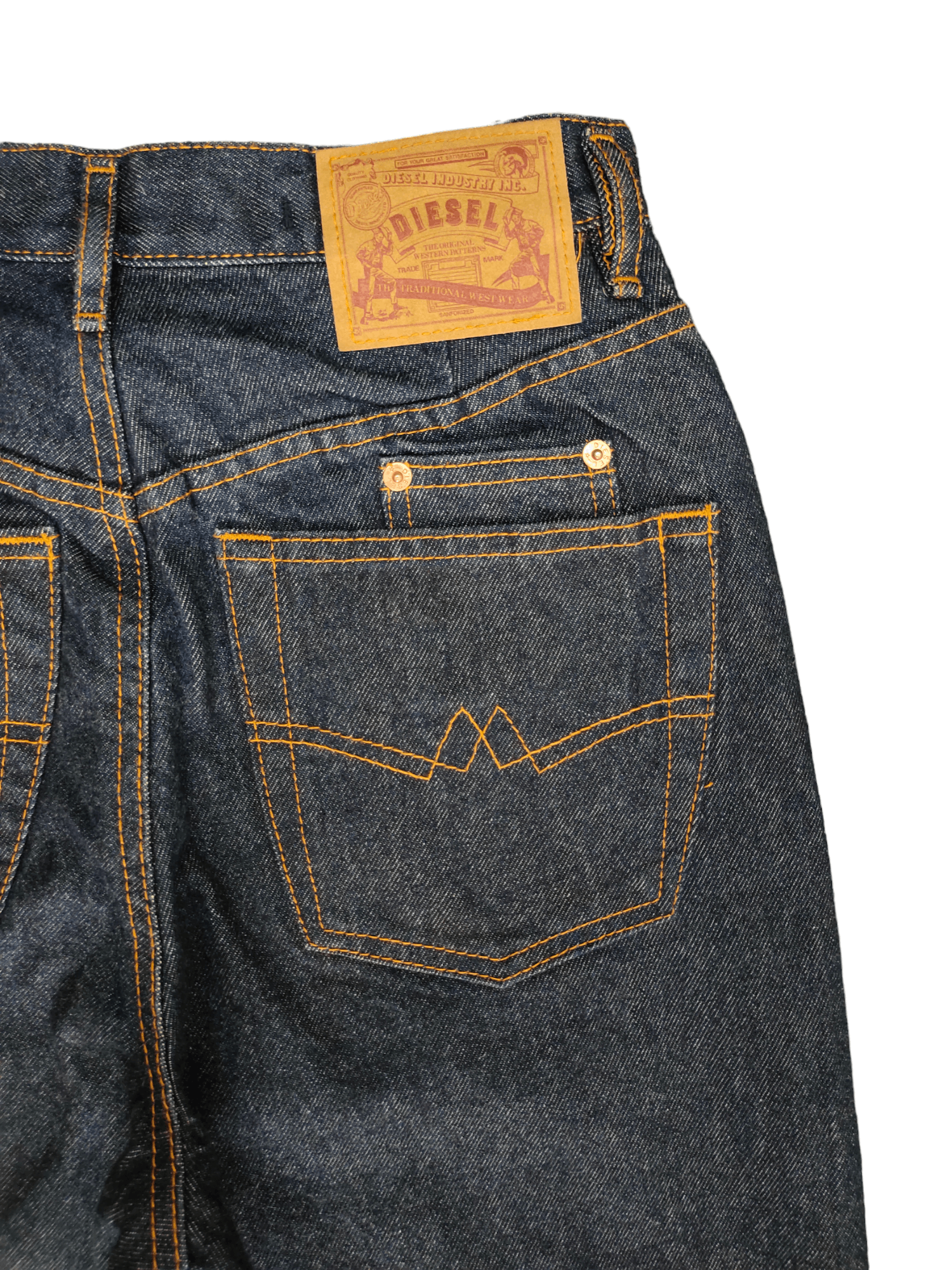 Diesel Vintage Diesel Denim Jeans High Rise Y2k Streetwear Size US 27 - 4 Thumbnail
