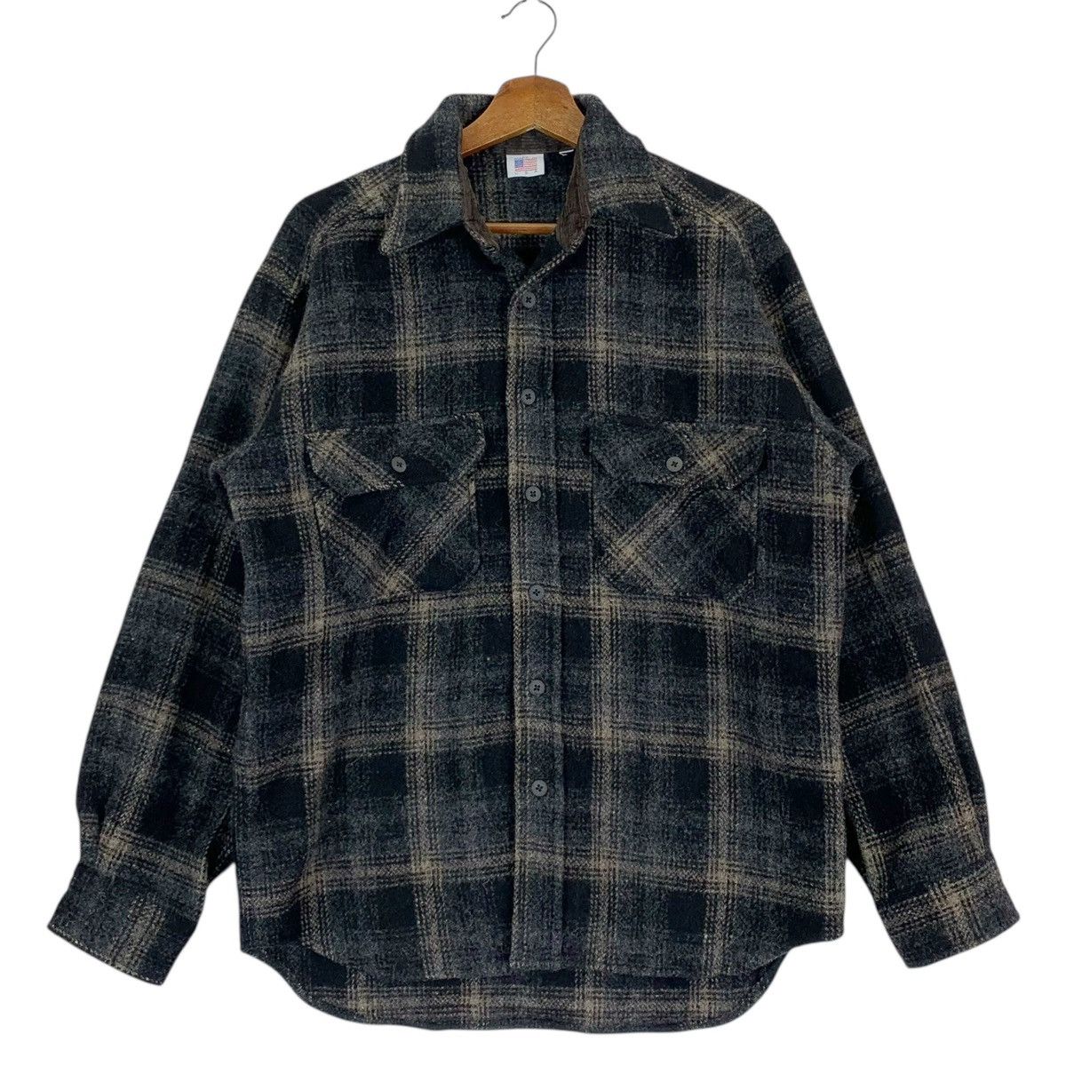 Other Vintage Tartan Style Button Up Wool Jacket Size US M / EU 48-50 / 2 - 1 Thumbnail
