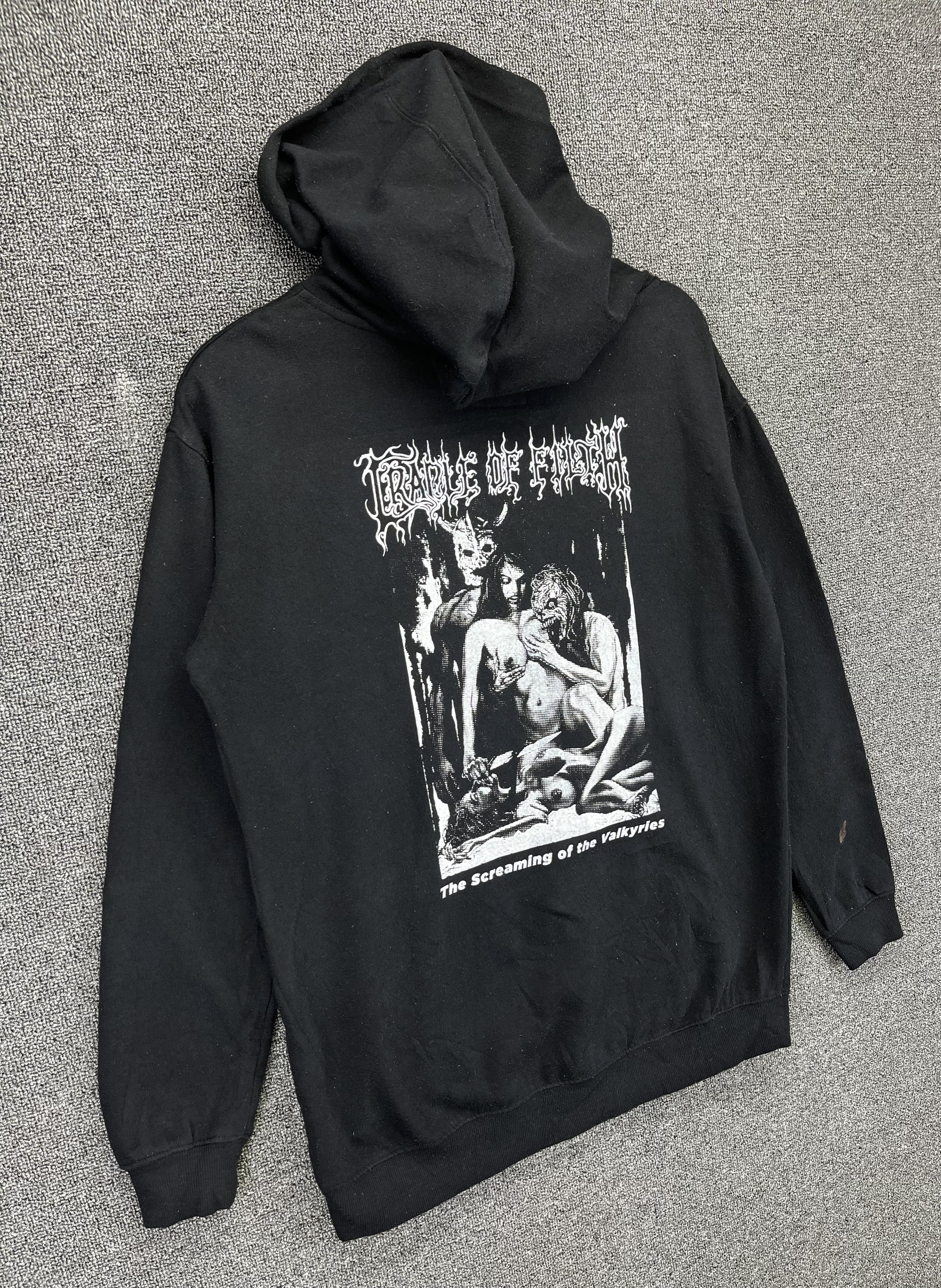 Band Tees Cradle of Filth Punk Rock Band Tees Rare Hooded Sweatshirt Size US S / EU 44-46 / 1 - 2 Thumbnail