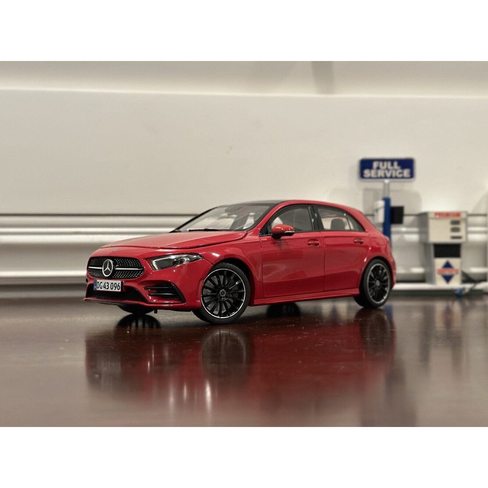 image of Mercedes Benz Mercedes A200 A-Class, Norev 1:18 in Red, Men's