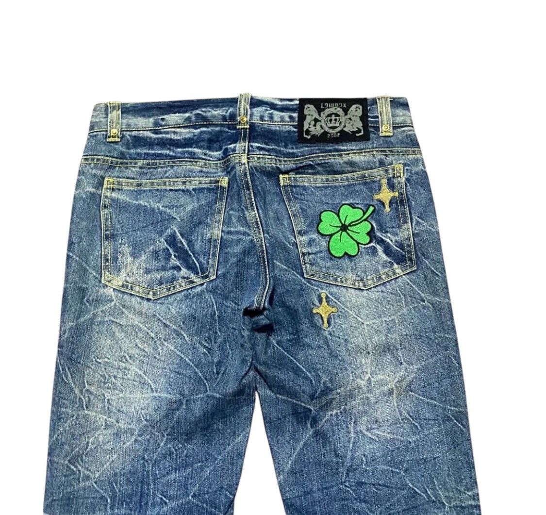 Isamu Katayama Backlash Japanese Brand—Lowbox distressed Jeans Size US 33 - 4 Thumbnail