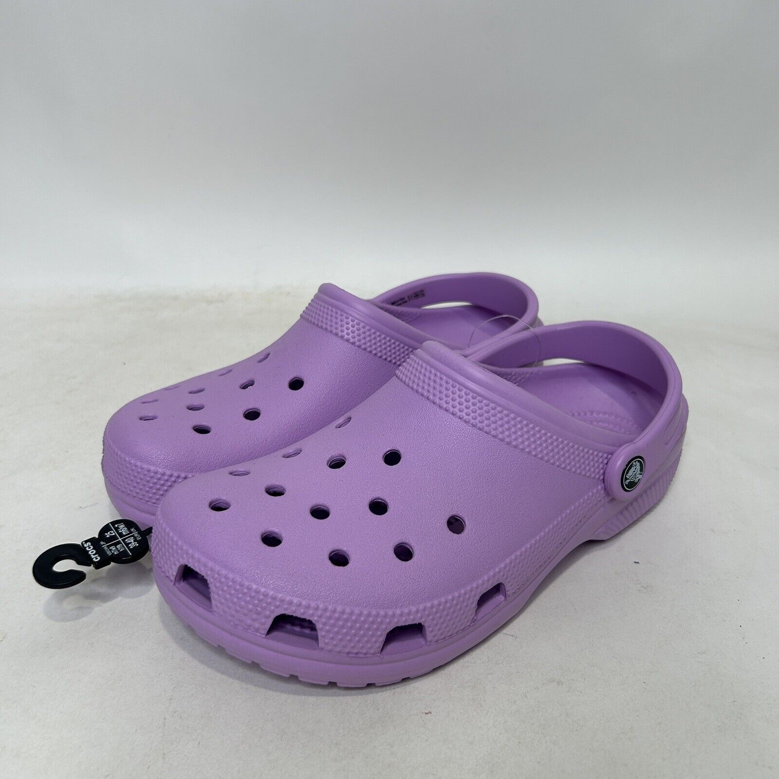 Crocs Crocs Classic Clogs Slip-On “Lavender Light Purple Lilac” Size US 9 / IT 39 - 3 Thumbnail