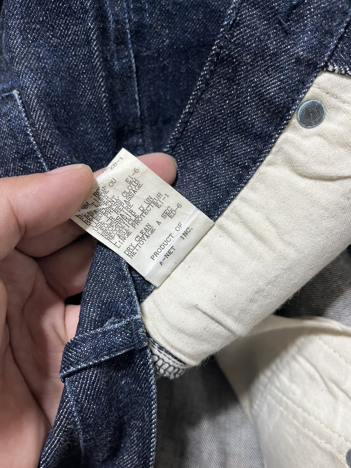 Final Home FINAL HOME SELVEDGE JAPAN RAW DENIM PANTS WOMENS Size 28" / US 6 / IT 42 - 11 Thumbnail