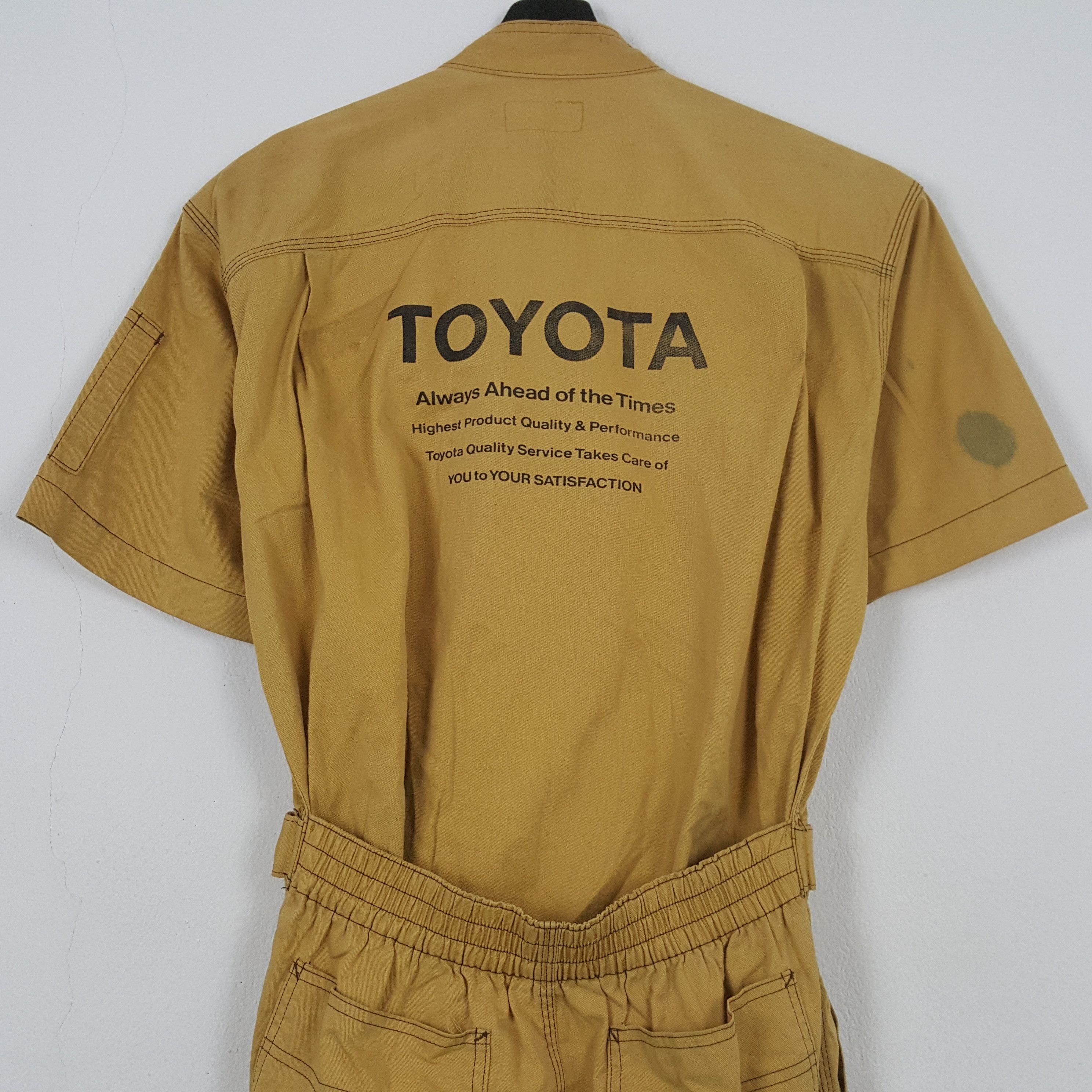 Japanese Brand Toyota Workwear Motorsports Coverall Jacket RR23 Size US M / EU 48-50 / 2 - 2 Thumbnail