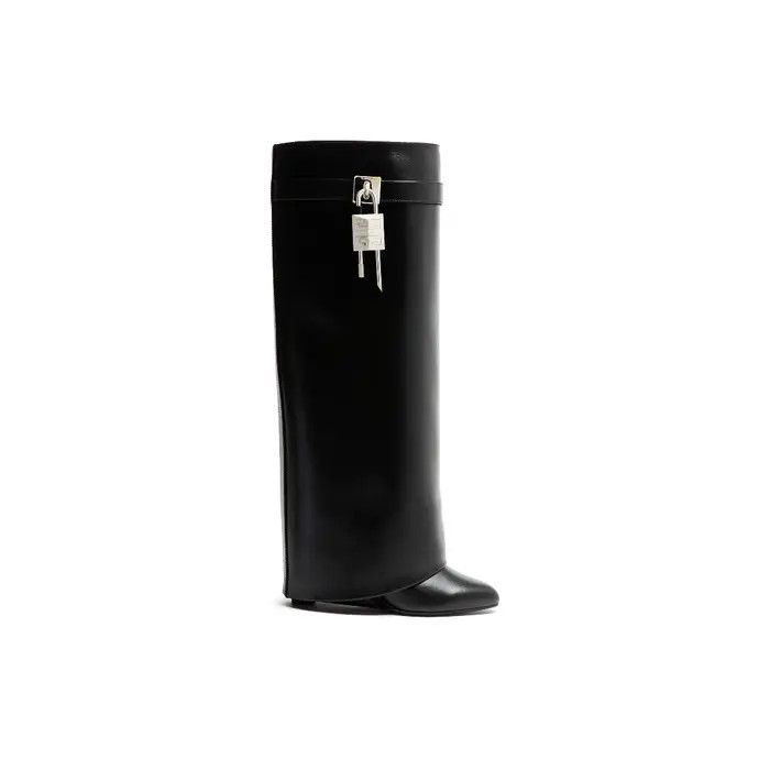 Givenchy o1lv12m0526 Shark Lock Boots in Black Size US 12 / IT 42 - 5 Thumbnail