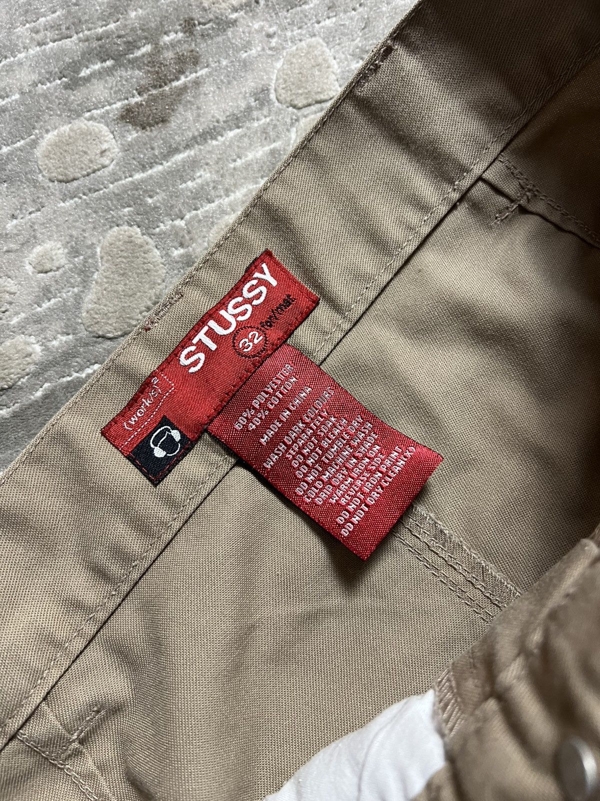 Stussy Stussy work/s vintage vtg rare pants skateboarding Size US 32 / EU 48 - 6 Thumbnail