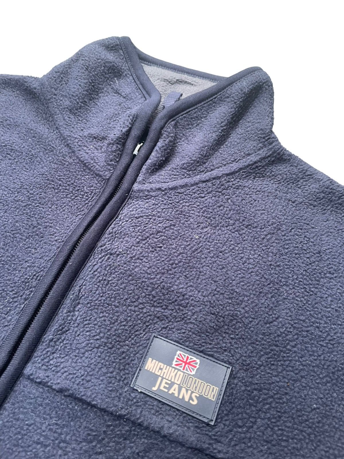 Designer × Michiko Koshino London Michiko London Jeans Fleece Jacket Size US M / EU 48-50 / 2 - 4 Thumbnail