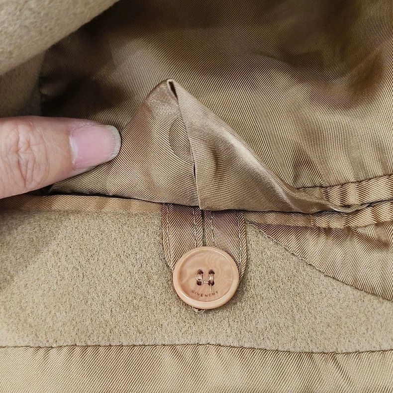 Givenchy Givenchy Sise48 Camel Color Patchwork Coat Size US M / EU 48-50 / 2 - 6 Thumbnail