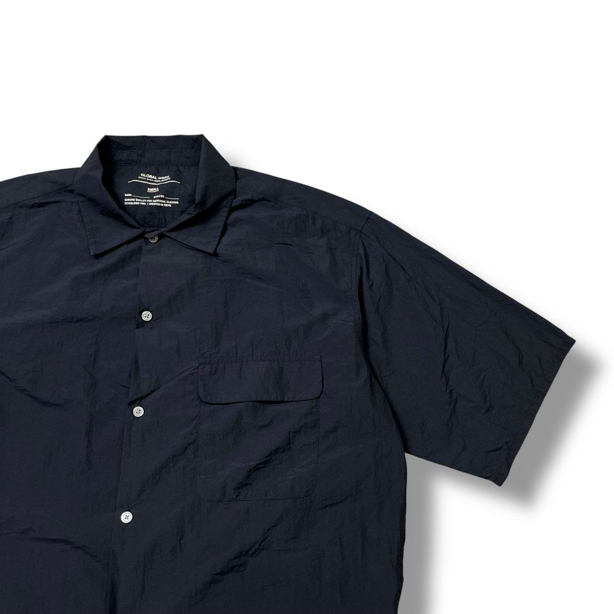 Global Work Global Work Short sleeve Nylon Shirt Size US S / EU 44-46 / 1 - 2 Thumbnail