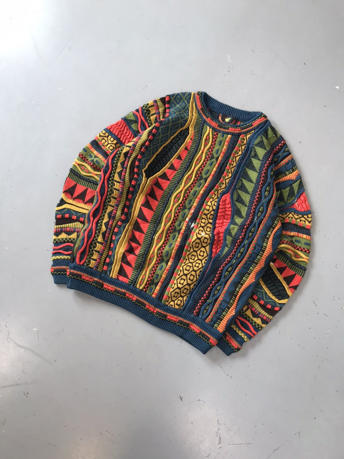 Coogi Vintage Coogi Style Decano Club CrewNeck Sweater Size US S / EU 44-46 / 1 - 2 Thumbnail
