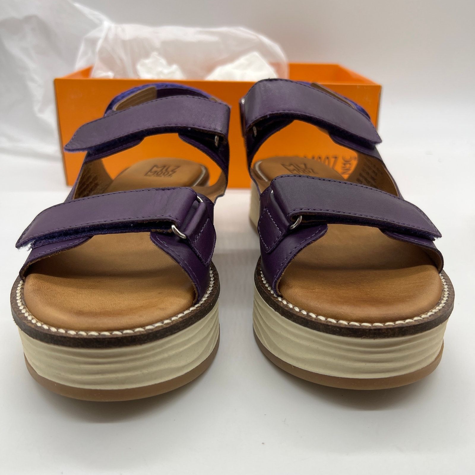 Other Miz Mooz Purple Leather Adjustable Sport Sandals Size 9 Size US 9 / IT 39 - 7 Thumbnail