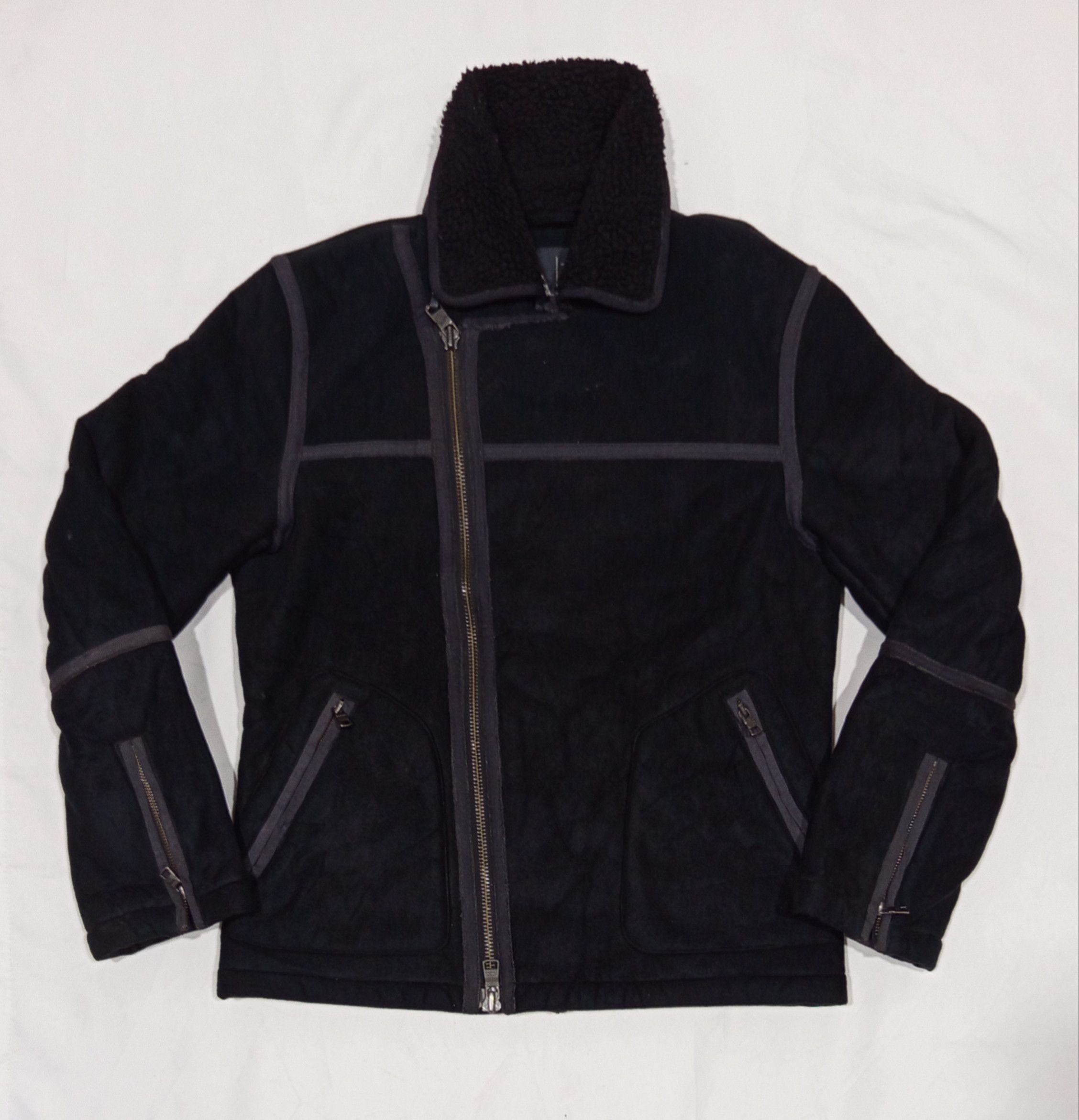 Armani Exchange Armani Exchange (AX) Faux-Suede Jacket Size US S / EU 44-46 / 1 - 1 Thumbnail