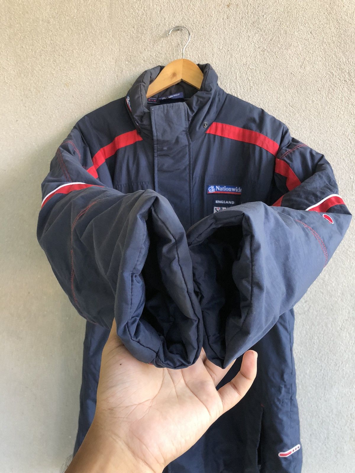 Umbro Vintage Nationwide England Pro Training Jacket Size US L / EU 52-54 / 3 - 6 Thumbnail