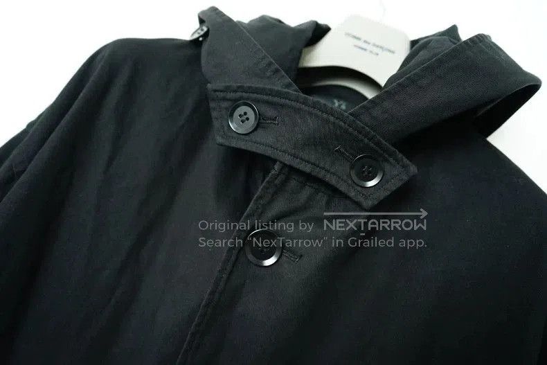 Yohji Yamamoto Yohji Yamamoto Hooded Mid-Length Coat. Size US M / EU 48-50 / 2 - 4 Thumbnail